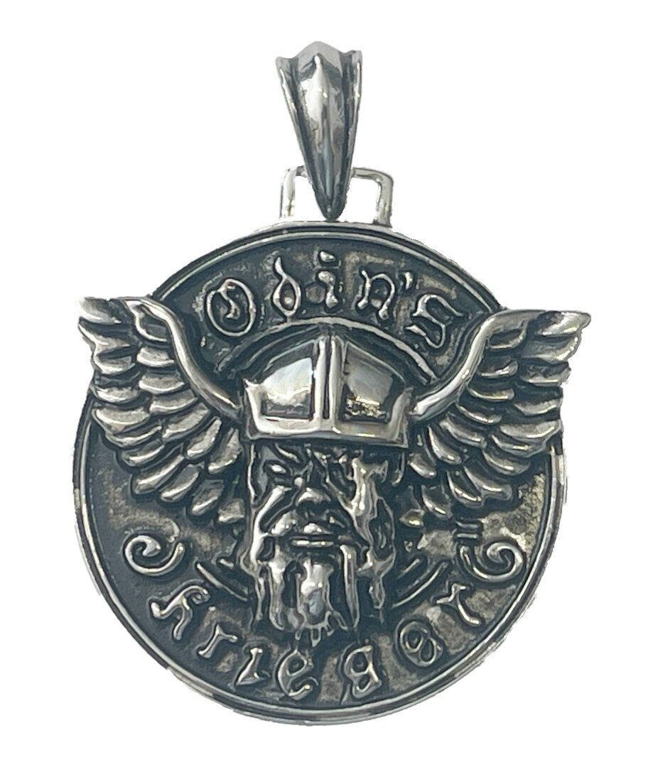 Westernlifestyle Kettenanhänger Odin's Krieger Anhänger – Wikinger Kette – Nordischer Krieger