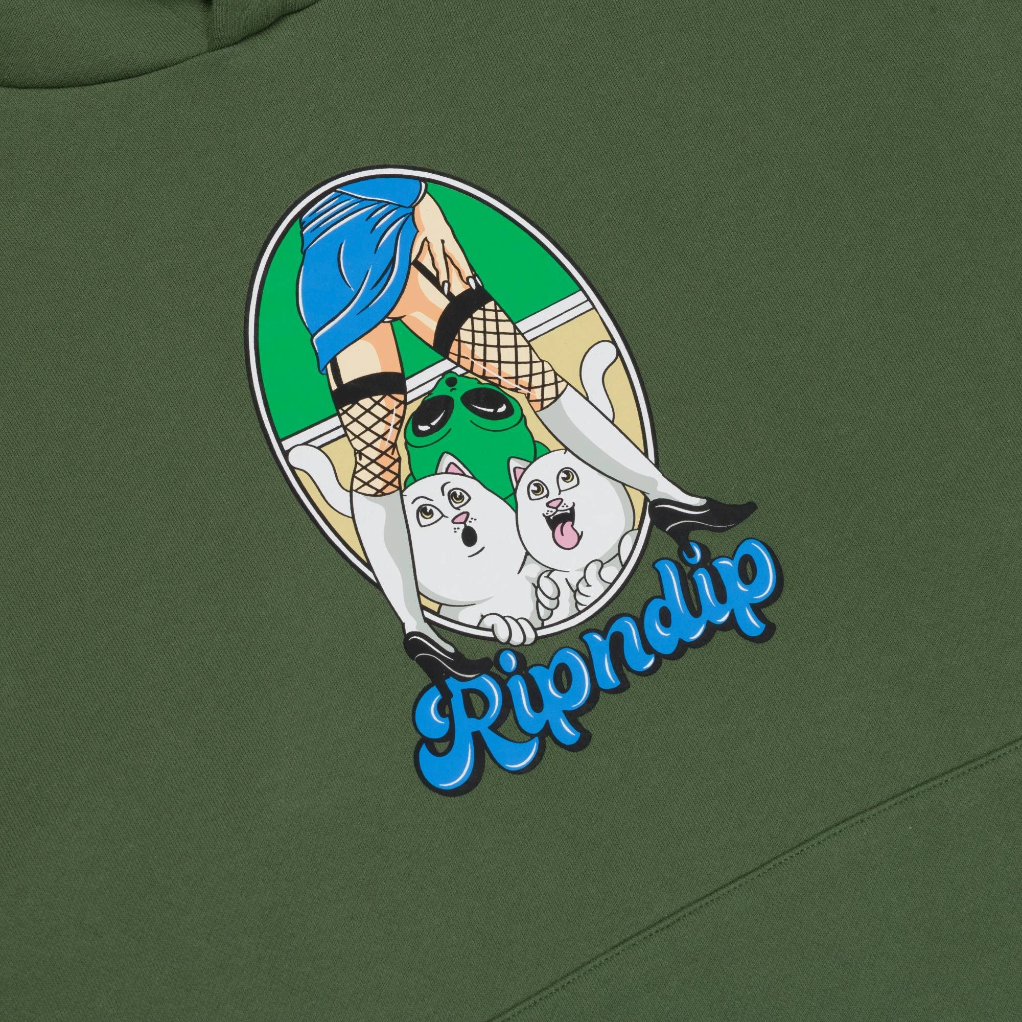 RIPNDIP Hoodie Hoodie Ripndip Nermal Fest (1-tlg)
