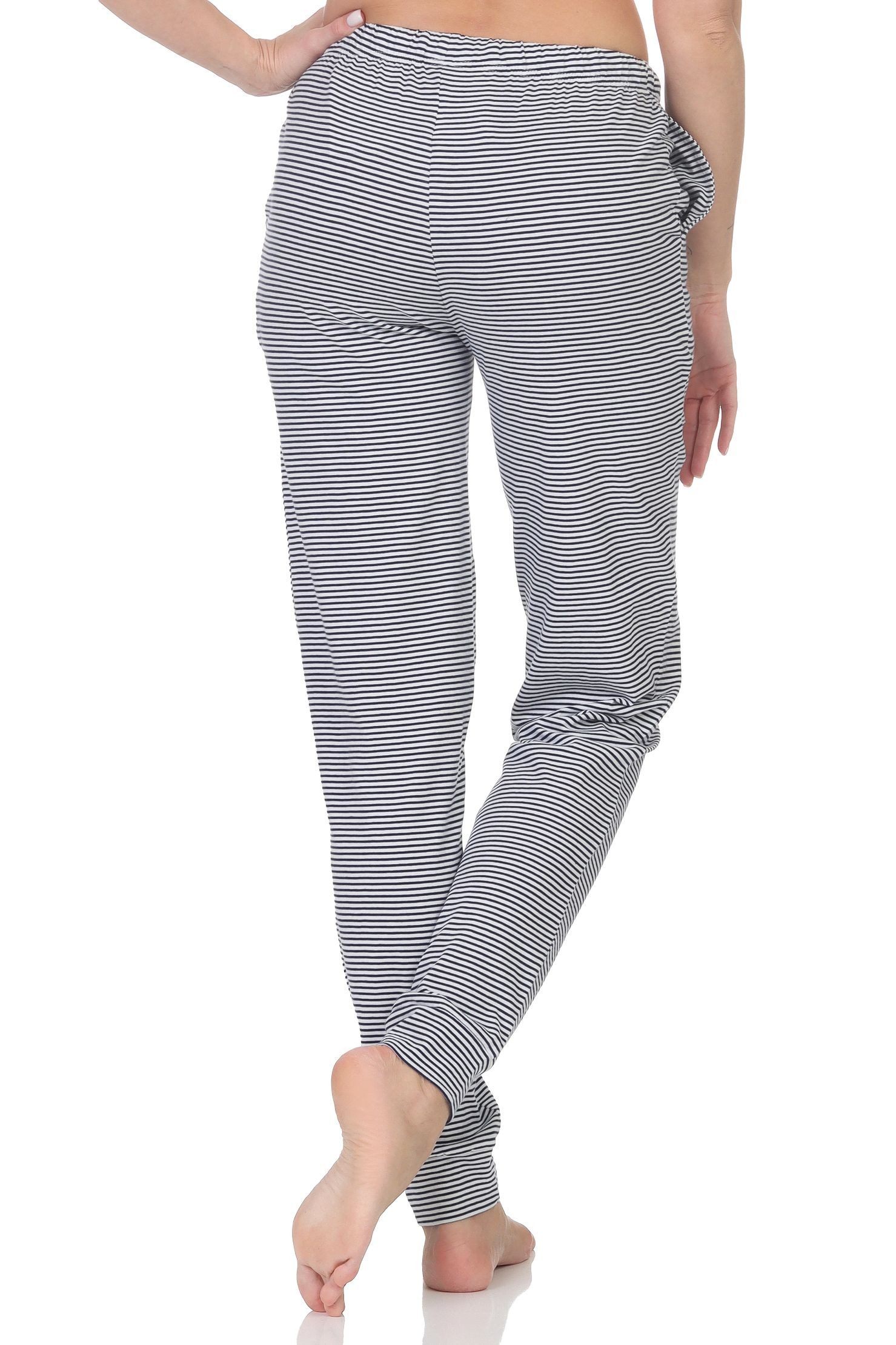 Normann Relaxanzug Damen Pyjama Hose lang Mix & Match - perfekt zu kombinieren – Bild 4 von 5
