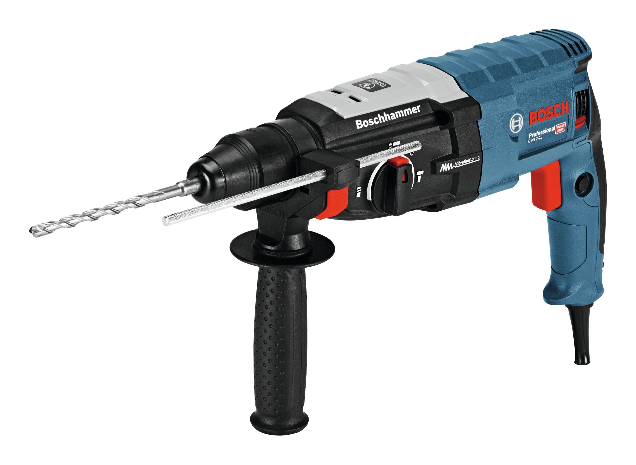 Bosch Professional Bohrhammer GBH 2-28, 230 V, max. 900 U/min, Mit SDS plus - im L-Case