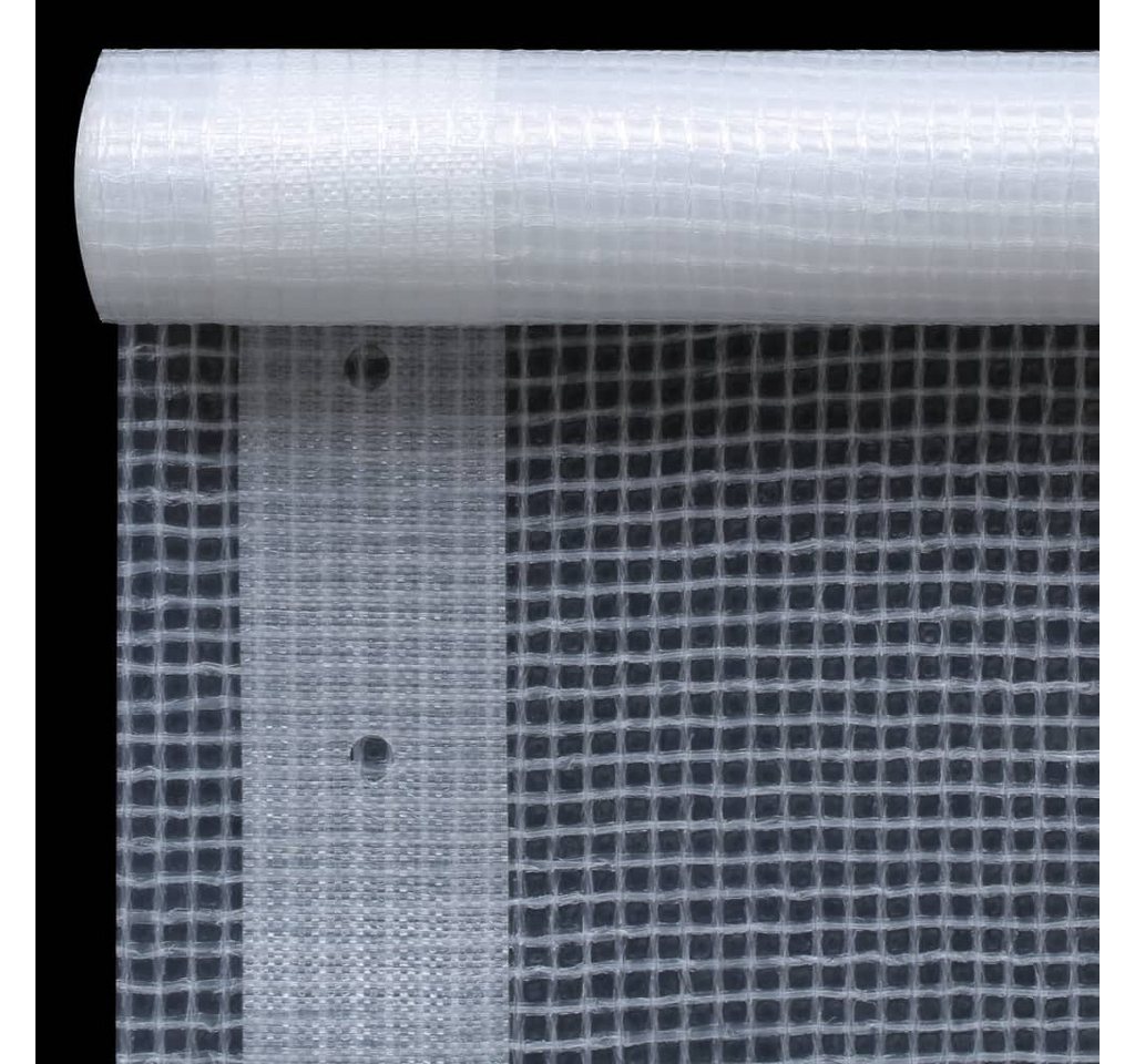 Thumbnail - vidaXL Schutzplane Gitter-Abdeckplanen 2 Stk 260 g m² 1,5x20 m Weiß