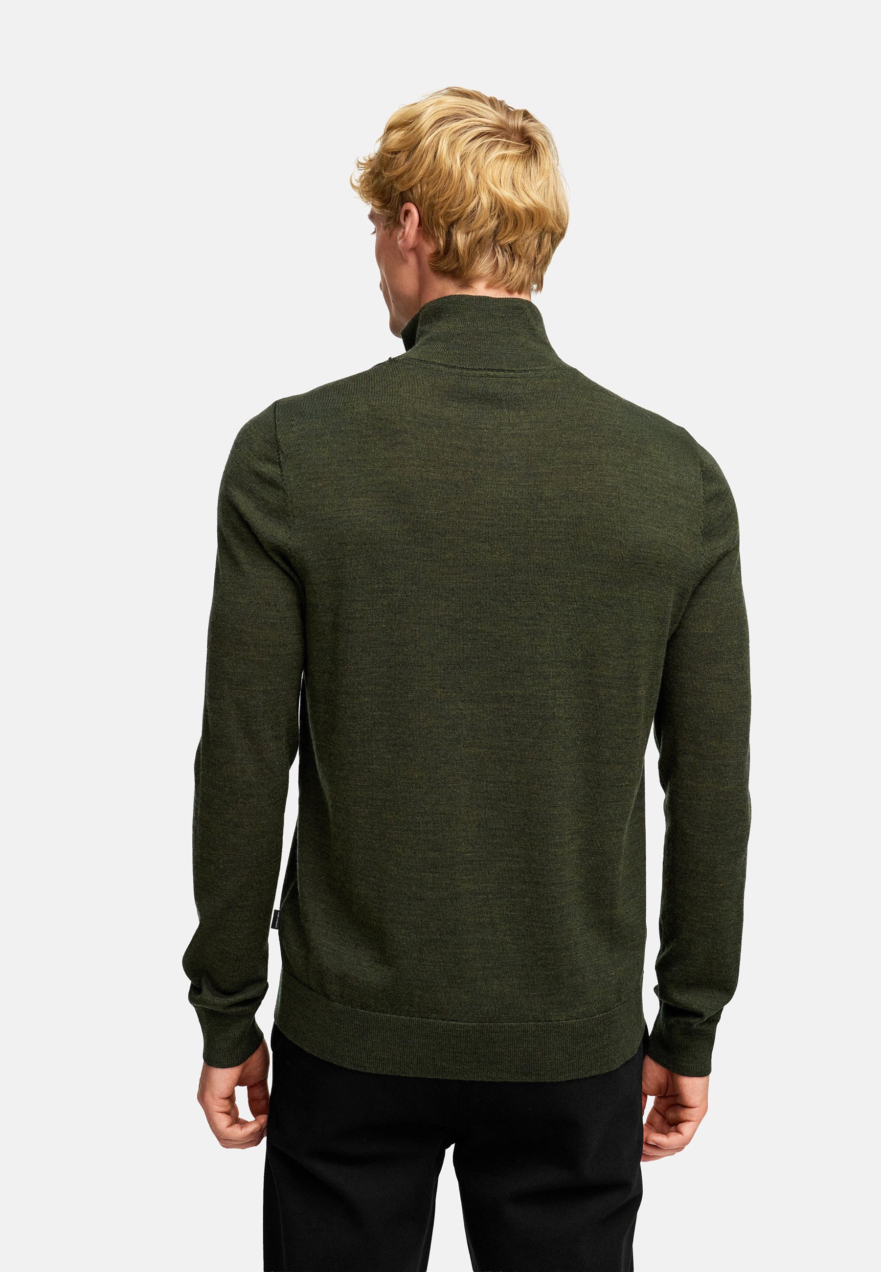 Kronstadt Strickpullover Herren KSJohannes Pullover Herrenpullover aus feiner Merinowolle