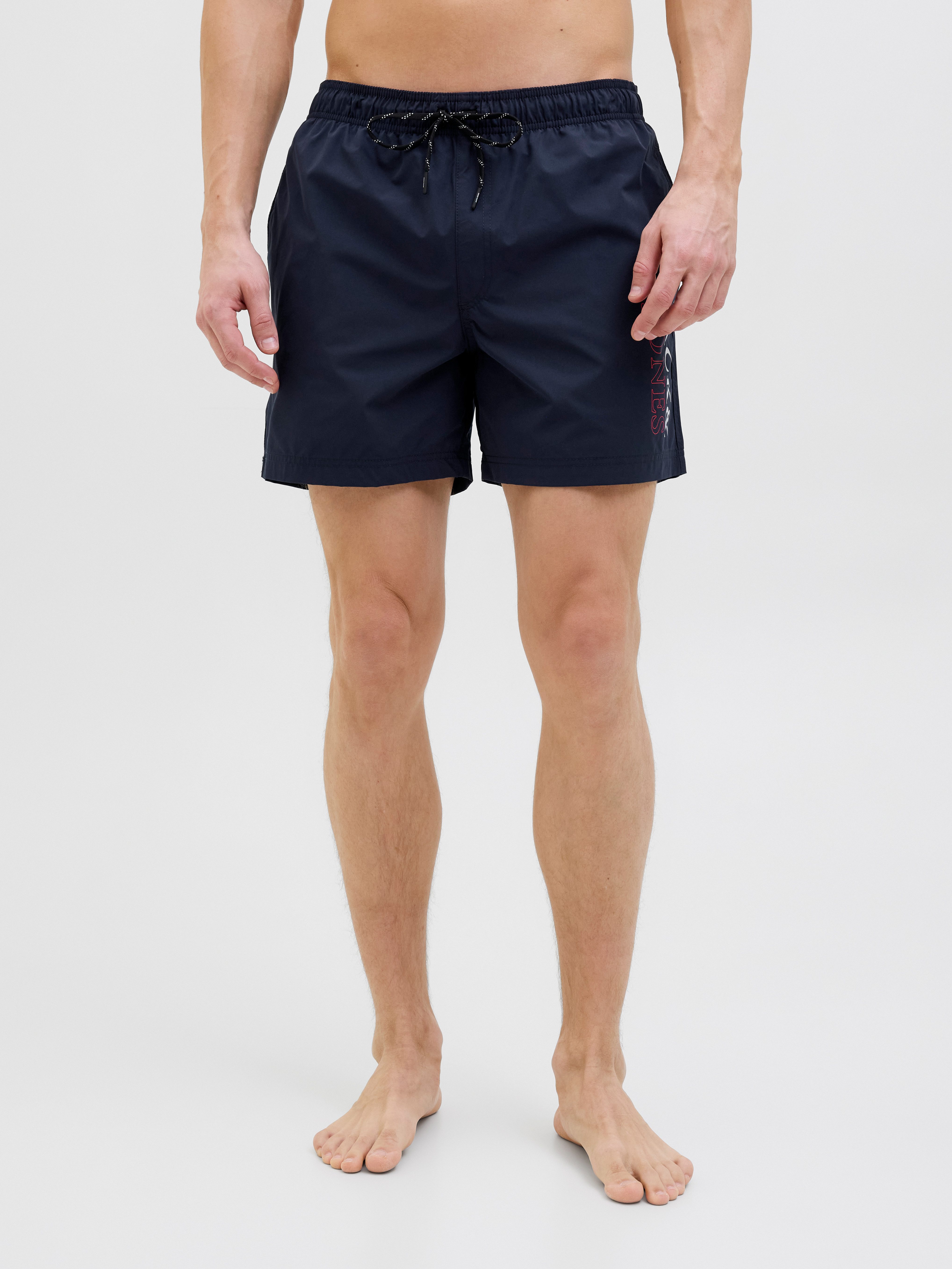 Jack & Jones Badeshorts JPSTMAUI Badeshort mit mittlerer Taille und elastis günstig online kaufen