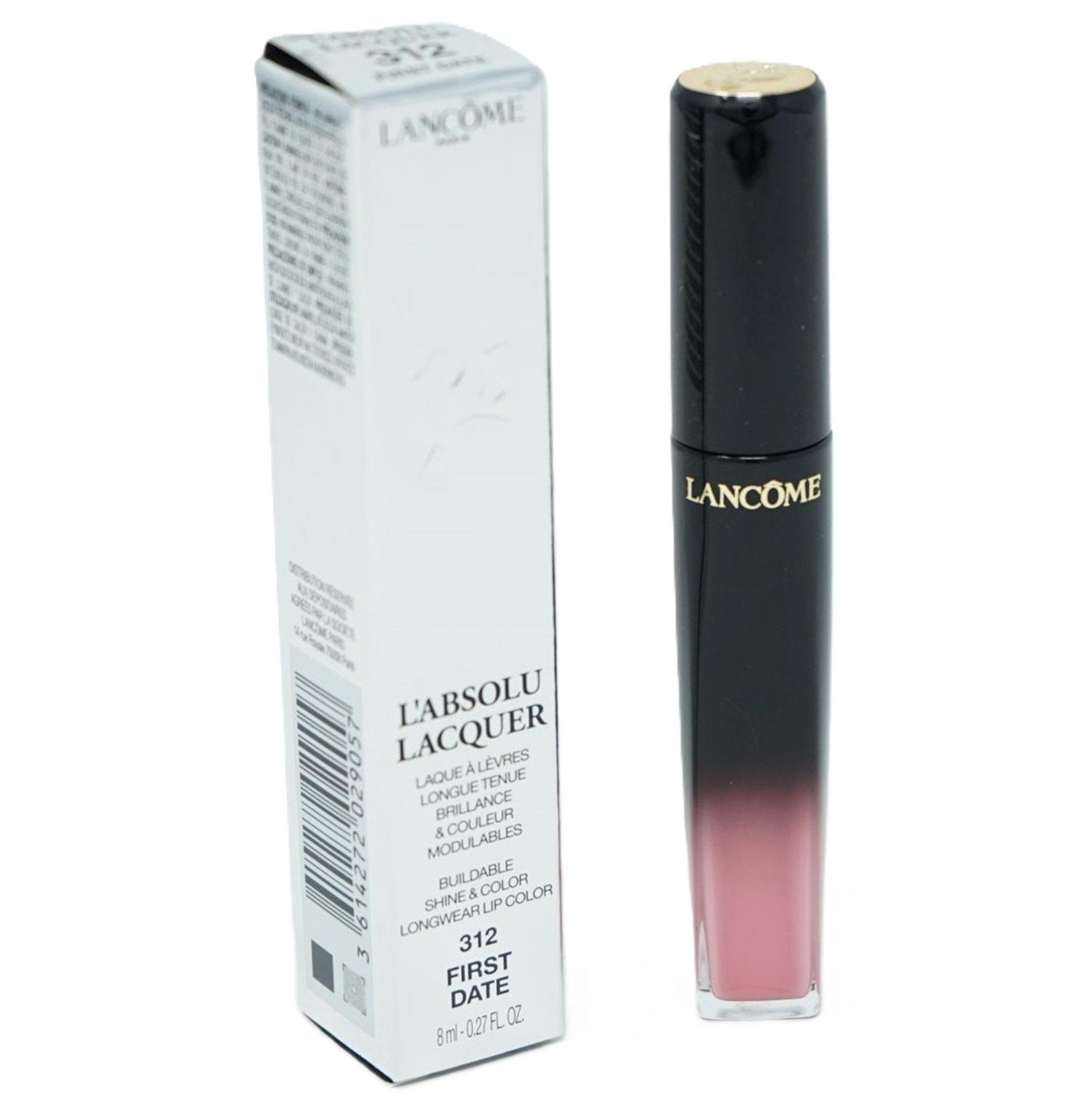 LANCOME Lipgloss LANCOME L Absolu Lacquer liquid Lipgloss 312 First date
