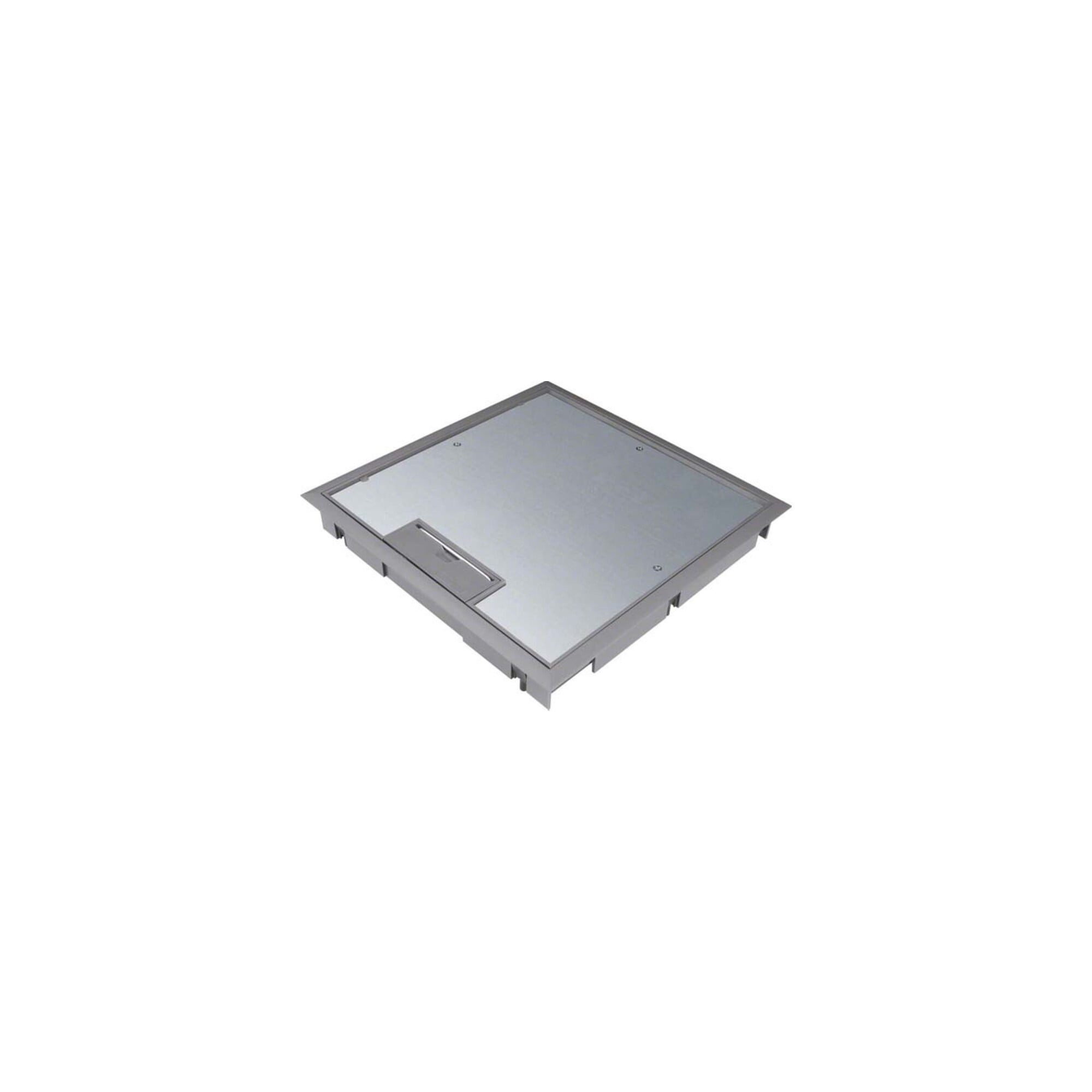 Hager Tehalit Klappdeckel Q4(594)Rahmen 5mm grau Bef-Set 5-1 KDQ0805 egr Steckdosenverteiler