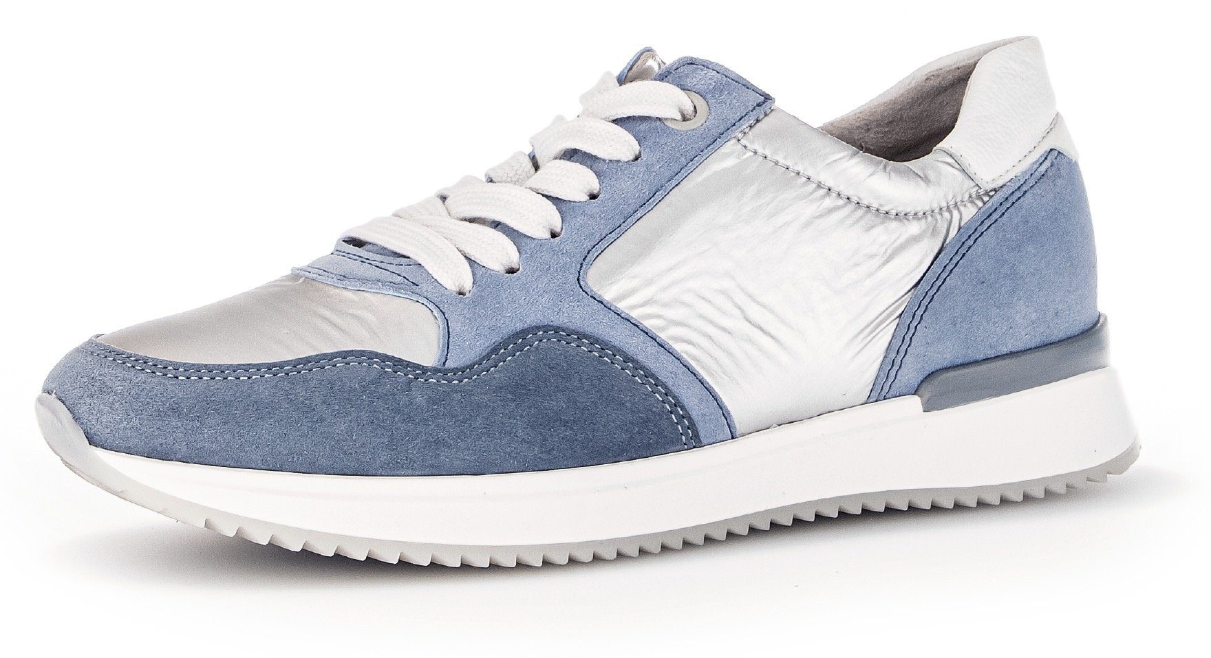 Gabor Keilsneaker im stylischen Farbmix Blau (aquamarin-kombi / 16) | Sneaker low