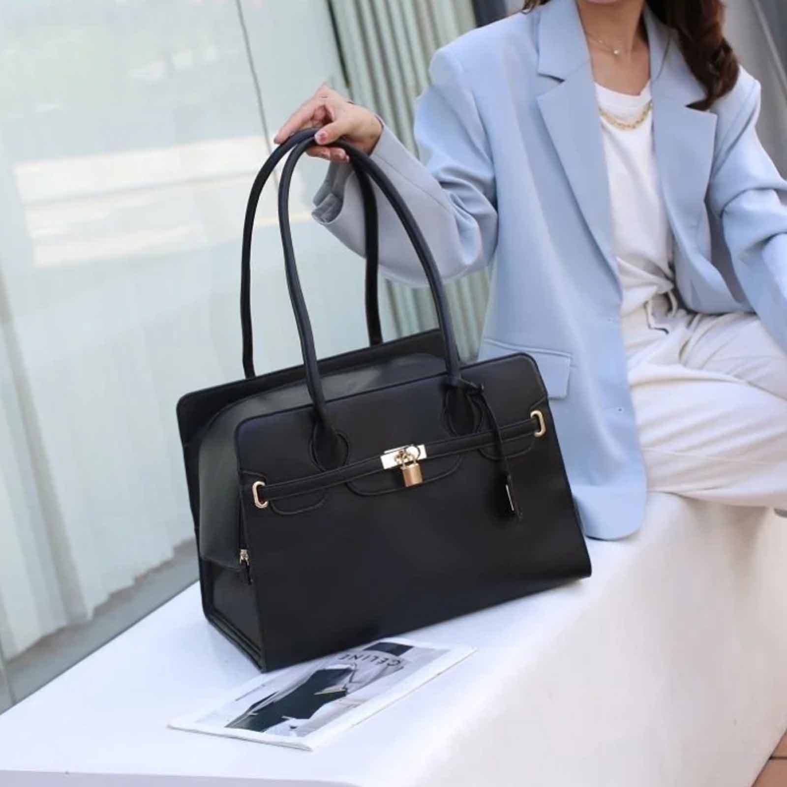 Monkimau Tiertransporttasche Luxus Haustier Transporttasche Leder