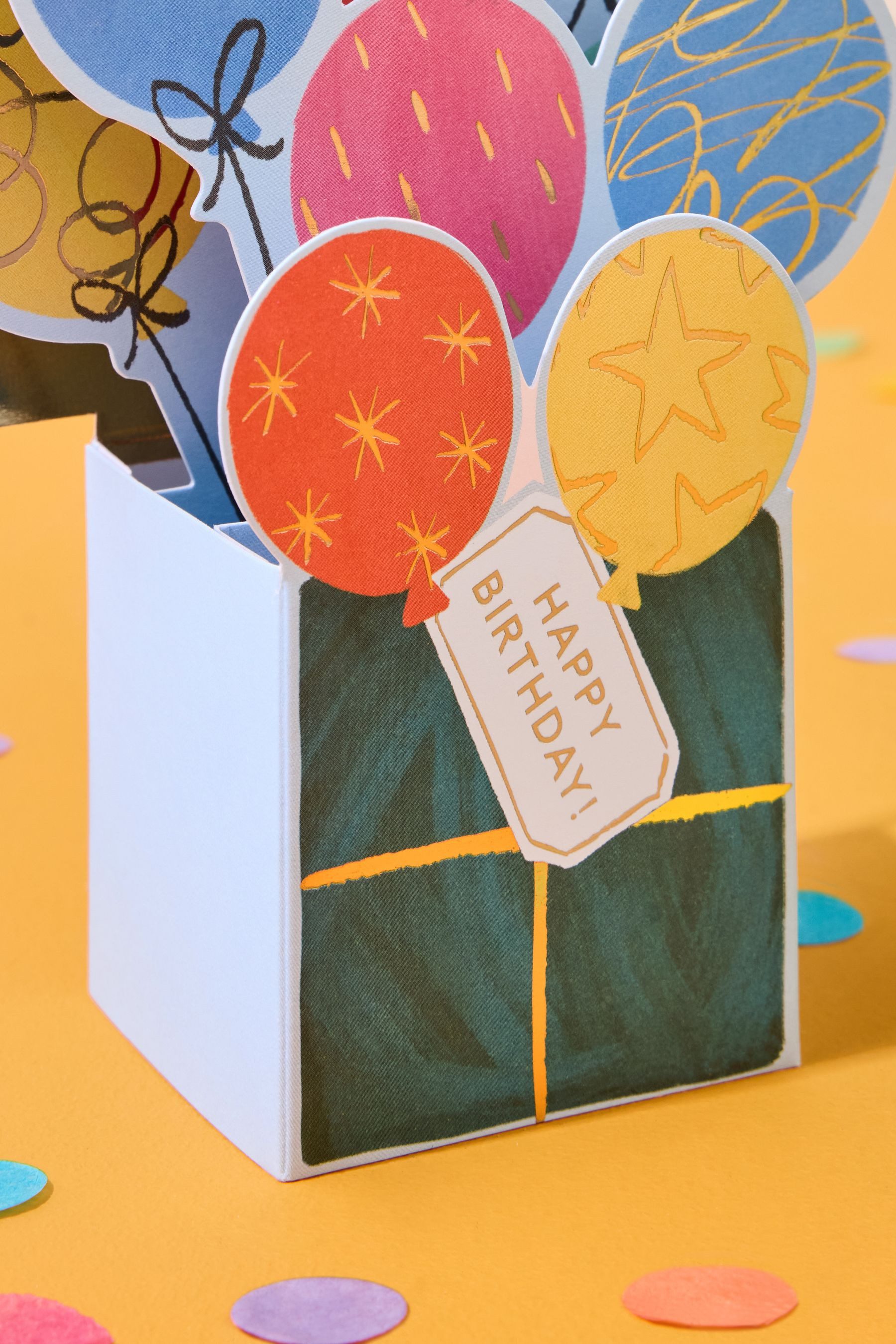 Next Glückwunschkarte Pop-up-Karte