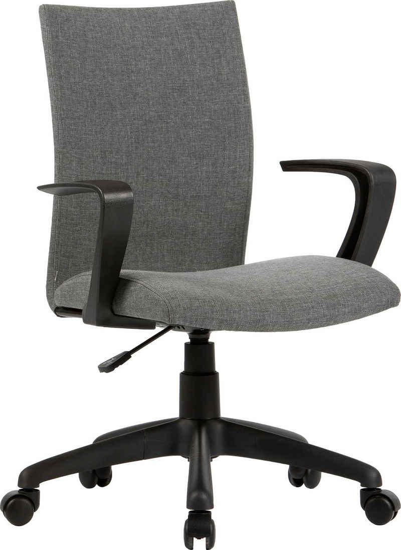 byLIVING Bürostuhl Sit, Webstoff in grau