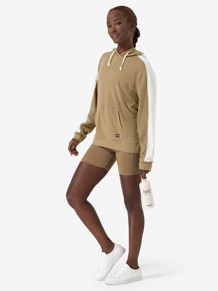 Hoodie für Damen, Merino Sport COLORADO