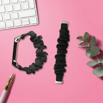 kwmobile Uhrenarmband Ersatz Bügelpolster für Fitbit Luxe, mit Kunstleder Polster