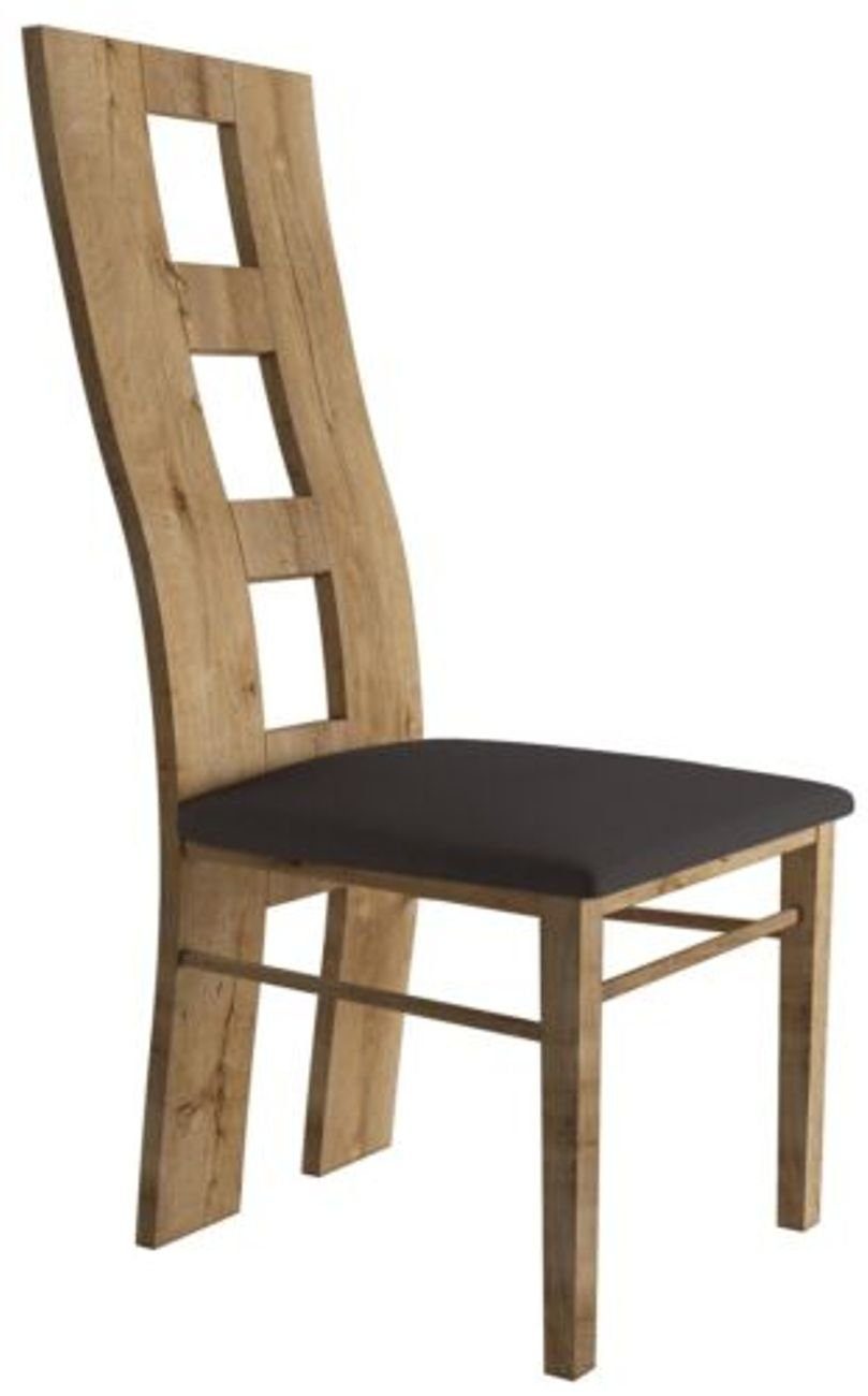 JVmoebel Holzstuhl, Design Stuhl Sessel Lounge Club Fernseh Relax Konferenz Büro Neu Holz Stühle