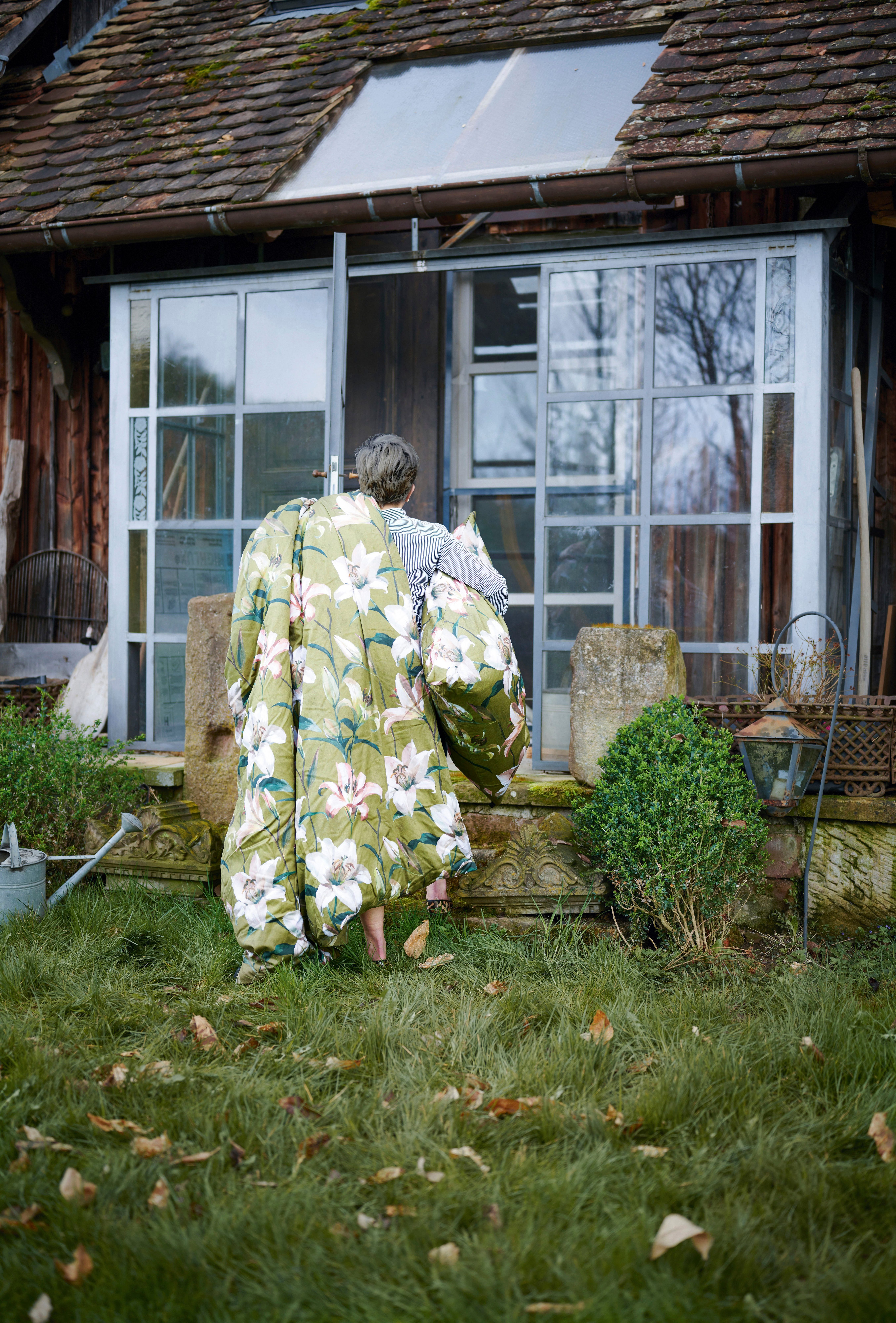 APELT Bettwäsche Lilia, Satin (Bio-Baumwolle), 2 teilig, GOTS zertifiziert - aus Bio-Baumwolle