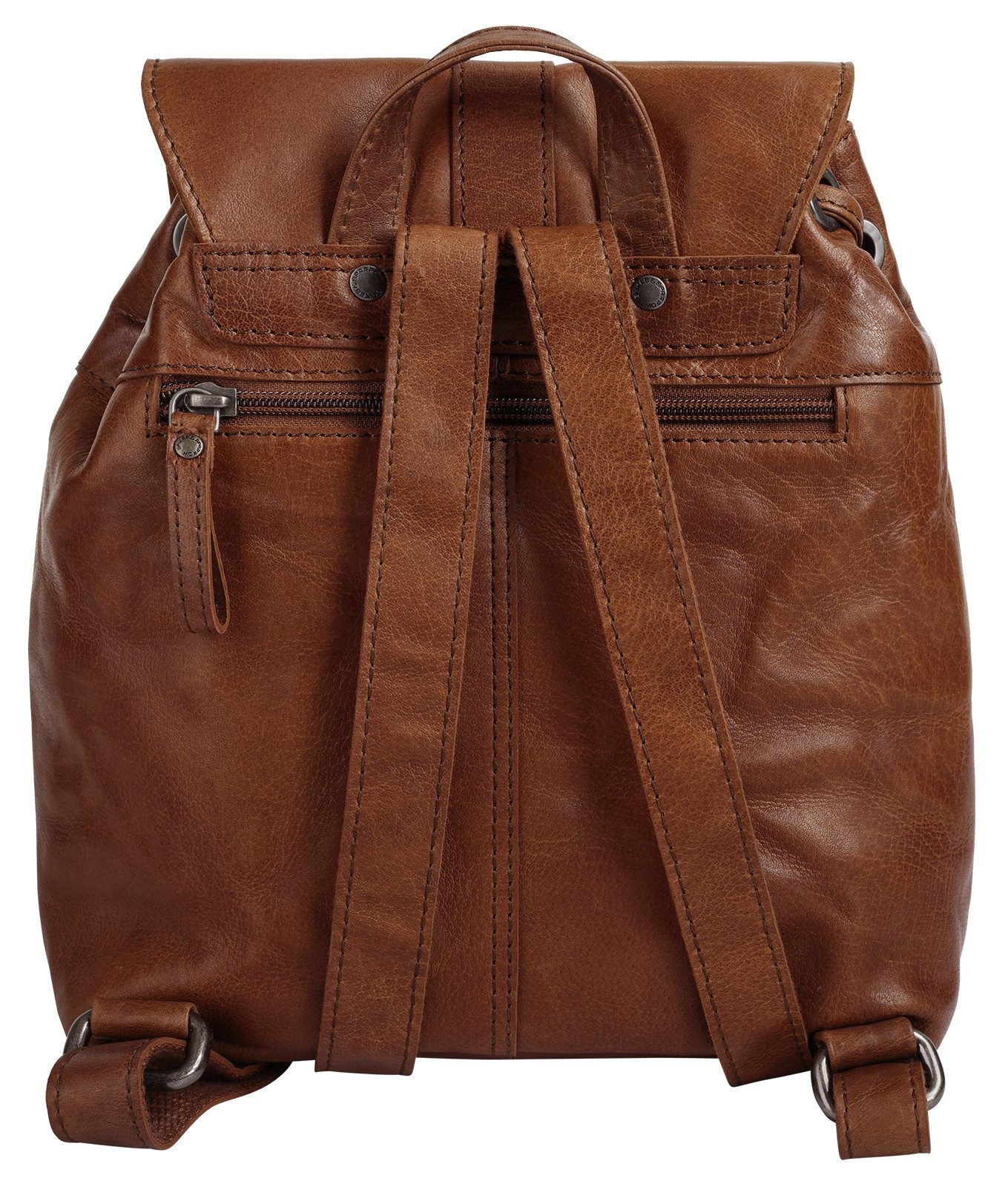 Spikes & Sparrow Cityrucksack, echt Leder