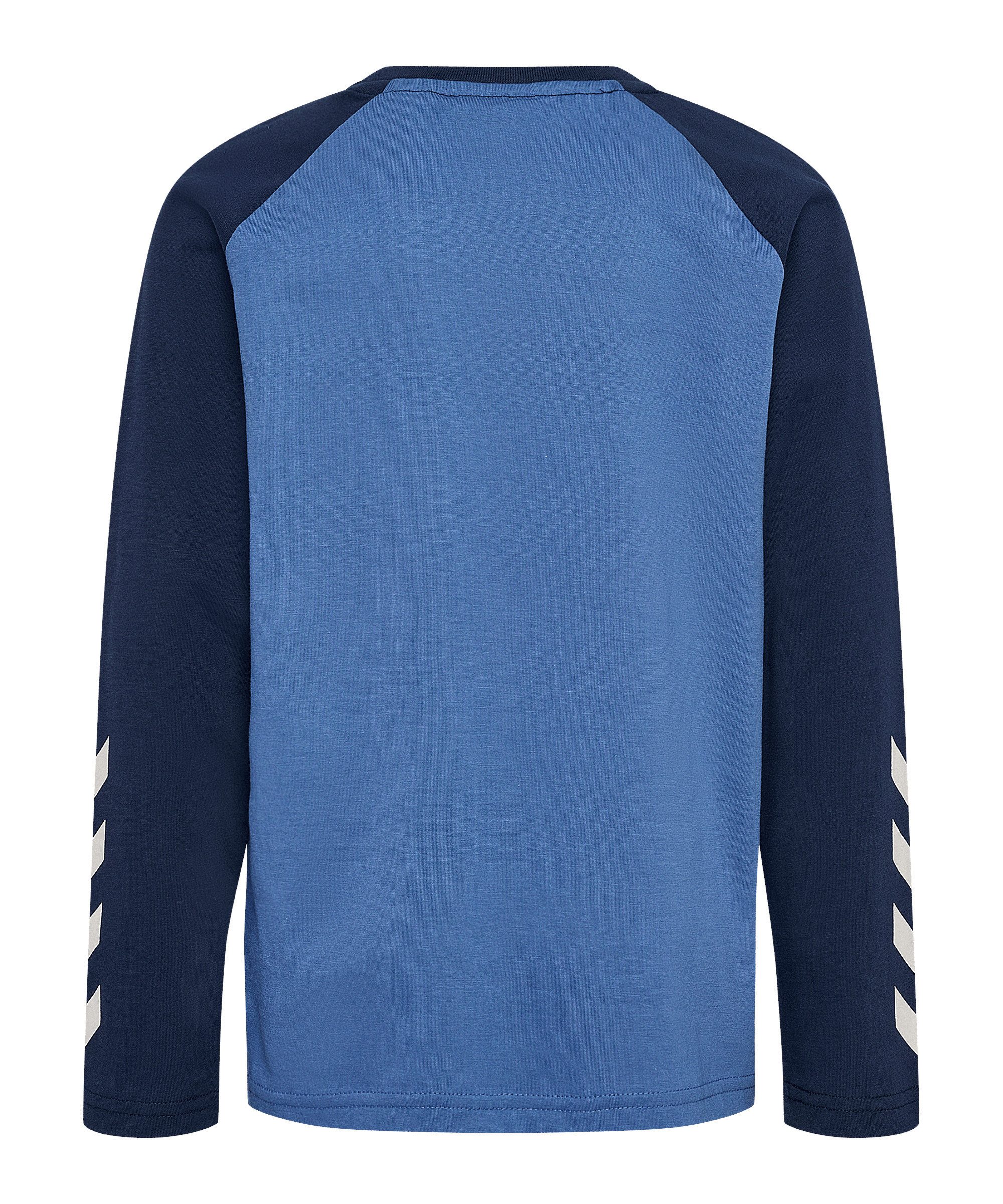 hummel T-Shirt Hummel Logo T-Shirt Kids Kurzarm-Shirts Kinder Baumwolle