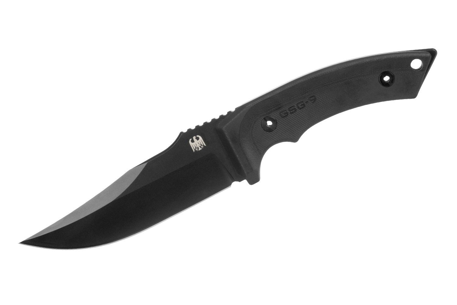GSG-9 Universalmesser GSG-9 Einsatzmesser EM7, feststehendes Messer, Kydexscheide, (1 St), Scheide inklusive, Lanyard