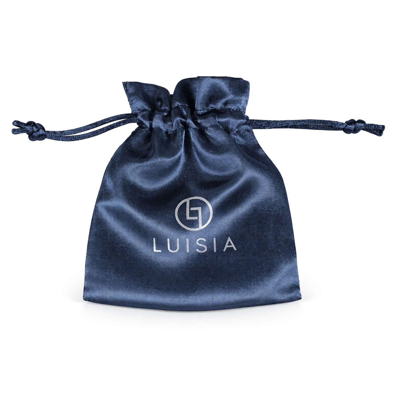 LUISIA® Kettenanhänger Anhänger Stern mit Premium Kristallen - 925 Sterling Silber (inkl. Schmuckbox)