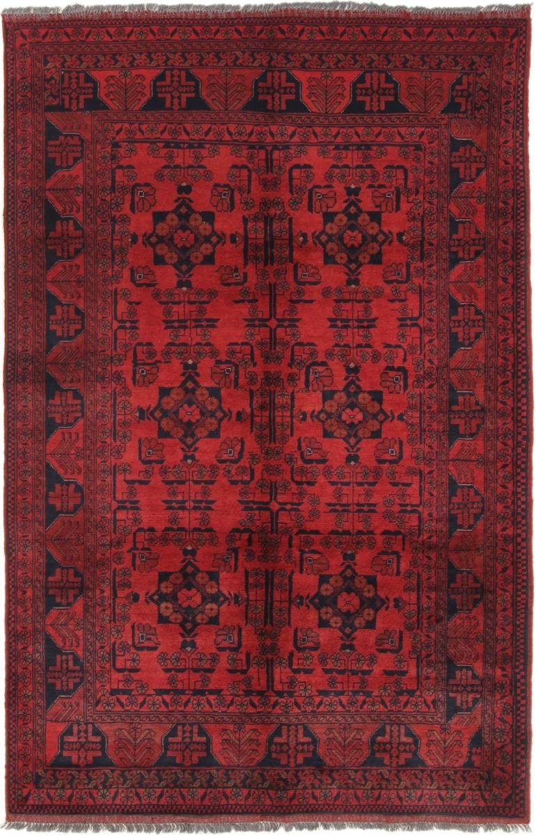 Orientteppich Khal Mohammadi 123x189 Handgeknüpfter Orientteppich, Nain Trading, rechteckig, Höhe: 6 mm