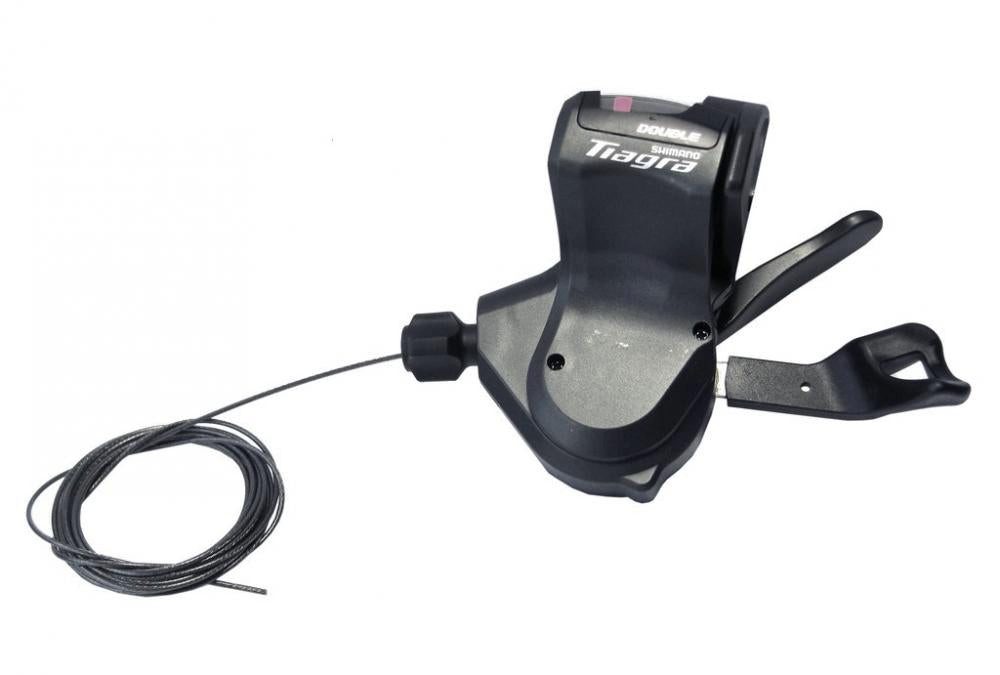 Schalthebel SHIMANO Schalthebel TIAGRA SL-4700 links 2-fach - präzise Rennrad-Scha