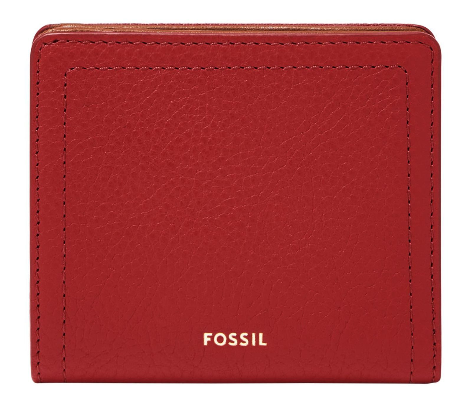 Fossil Geldbörse RFID Small Bifold, aus echtem Leder mit RFID-Blocker Schutz