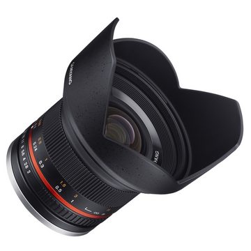 Samyang MF 12mm F2,0 APS-C MFT schwarz Superweitwinkelobjektiv