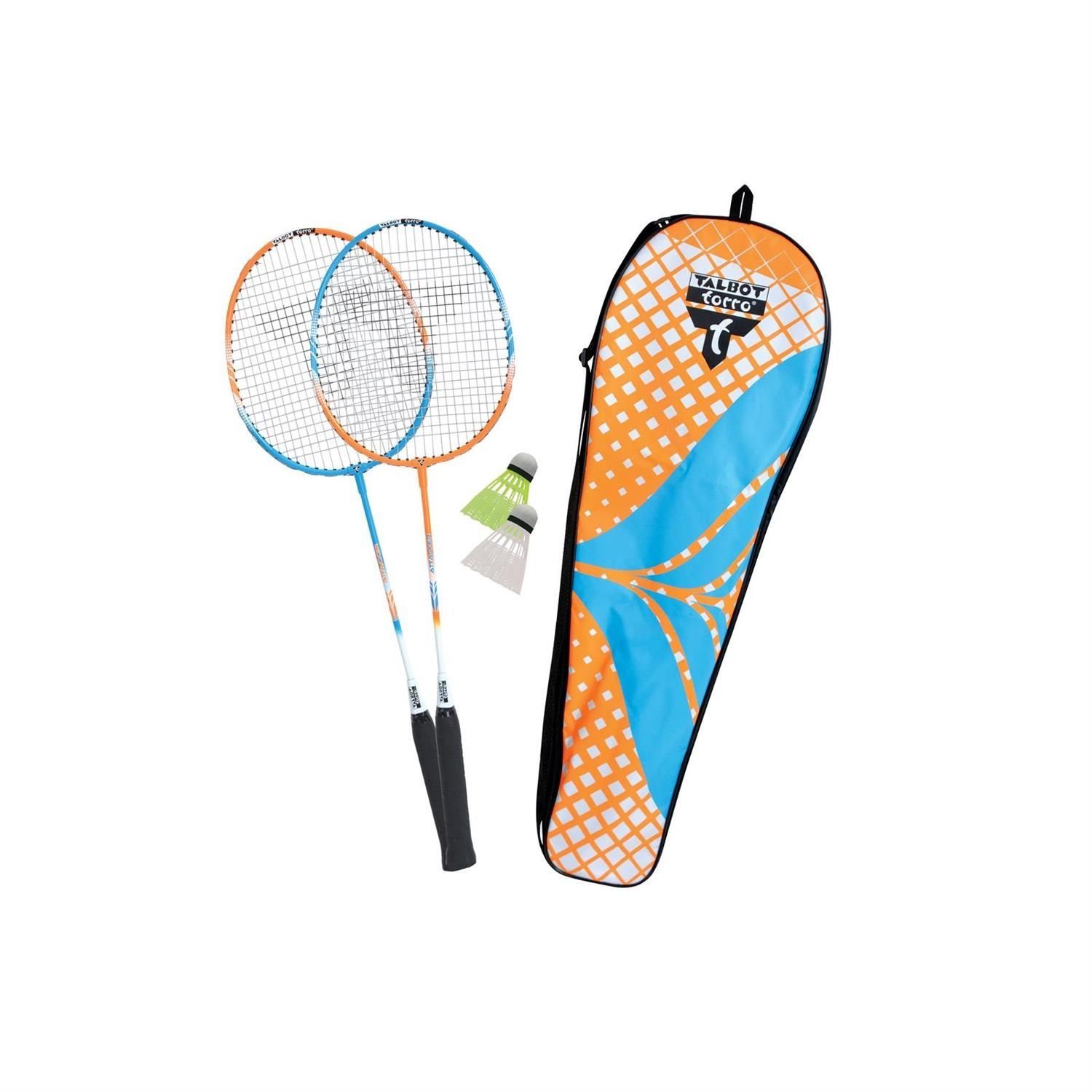 Badmintonschläger Talbot-Torro Badminton Set 2-Attacker