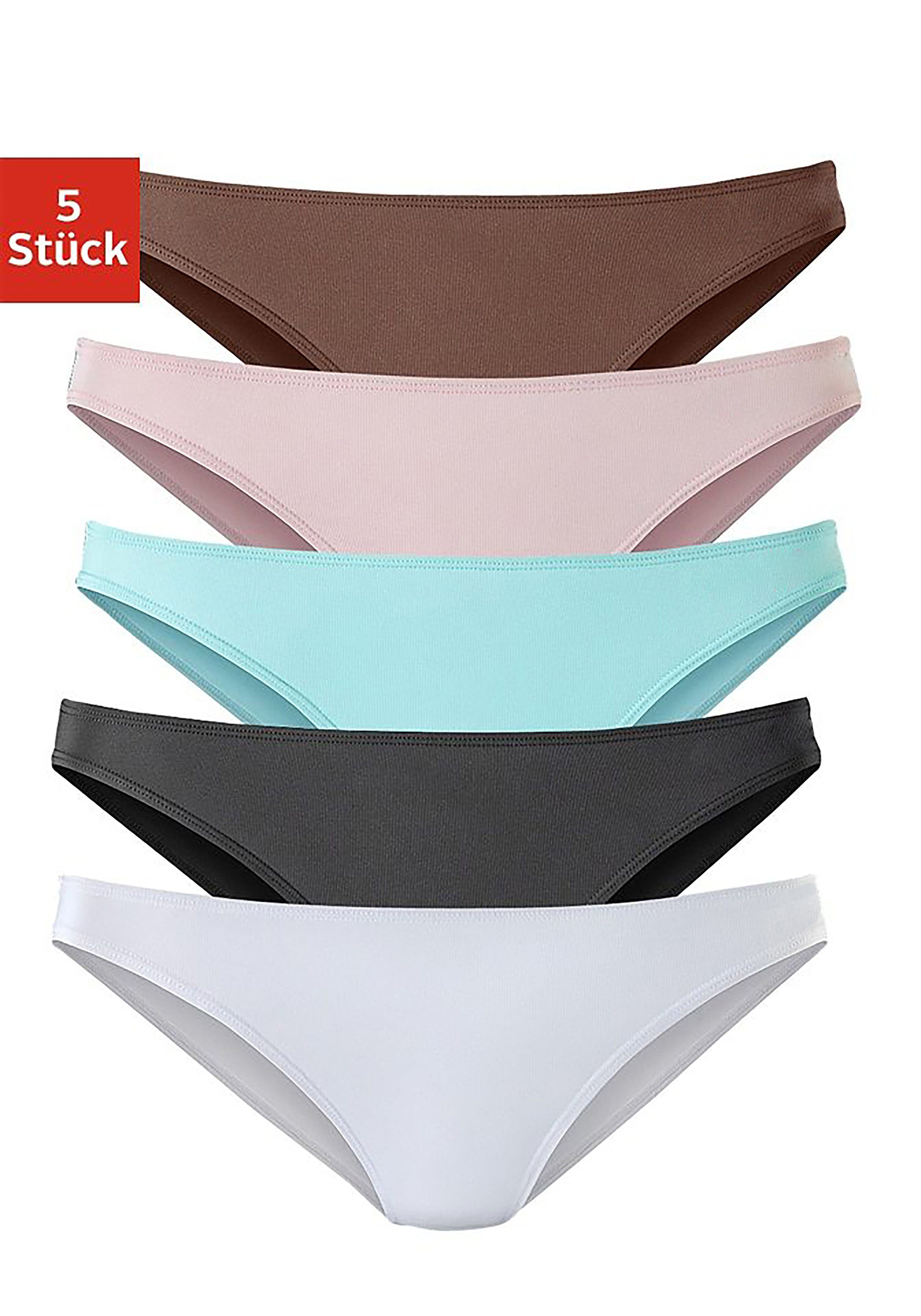 H.I.S Bikinislip (5er-Pack) aus weicher Microfaserqualität