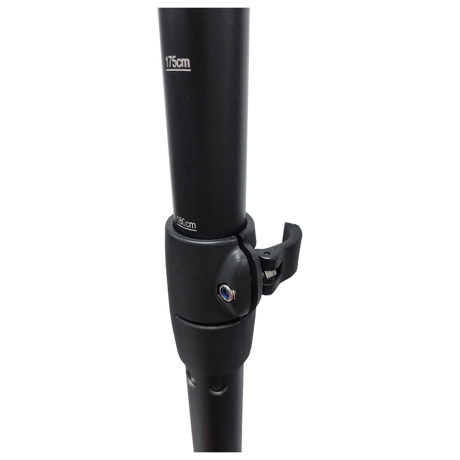 Lurante Lurante Kombipaddel Stechpaddel und Doppelpaddel Aluminium Schwarz SUP Kajakpaddel