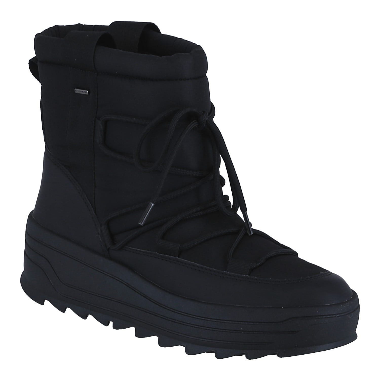 Geox Stiefelette Milleiny B ABX A (wasserdicht, warm Innenfutter) schwarz Winterstiefel