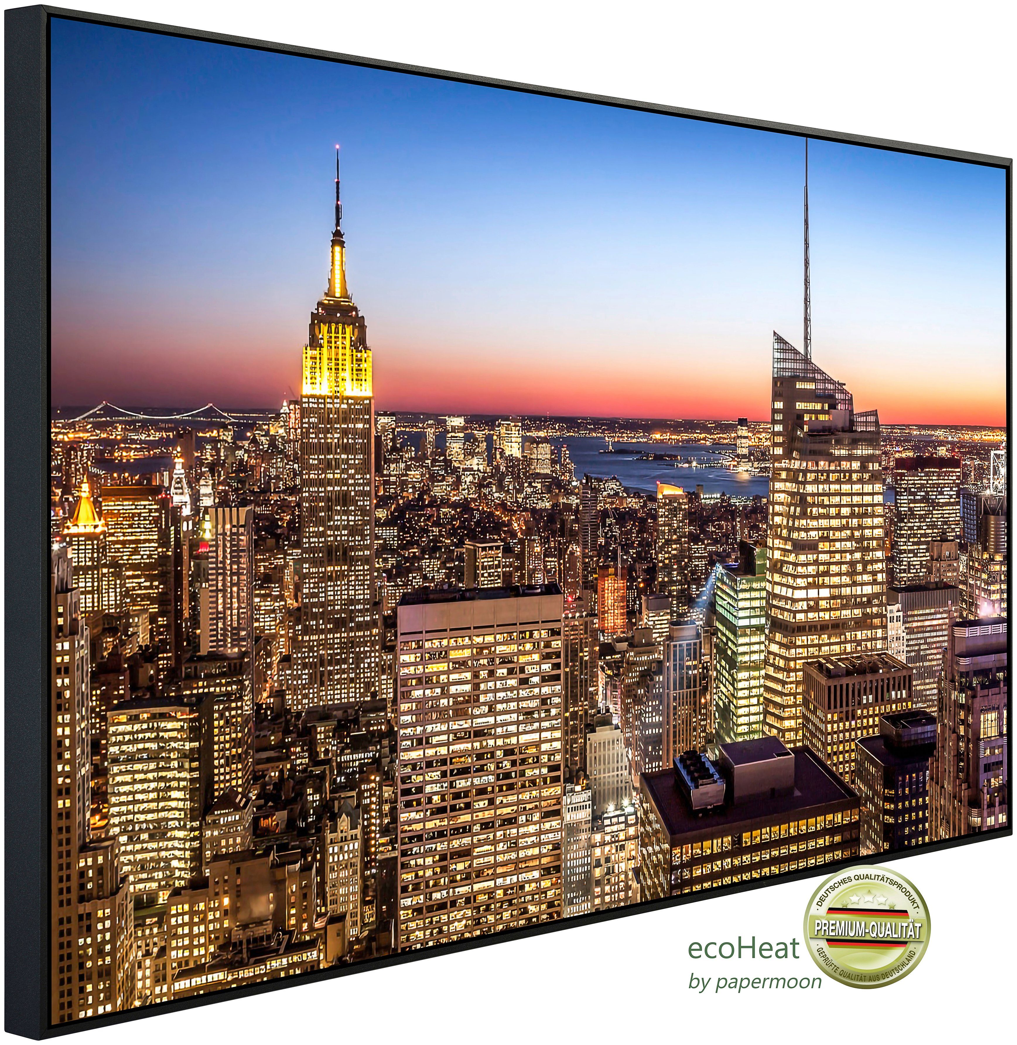 Infrarotheizung New York bei Nacht