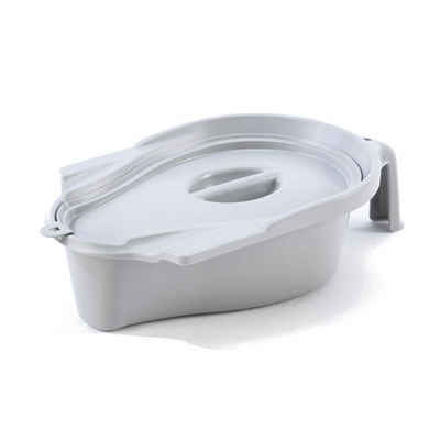 Invacare Toiletten-Rollstuhl Toilettentopf mit Deckel für Aquatec Ocean Ergo