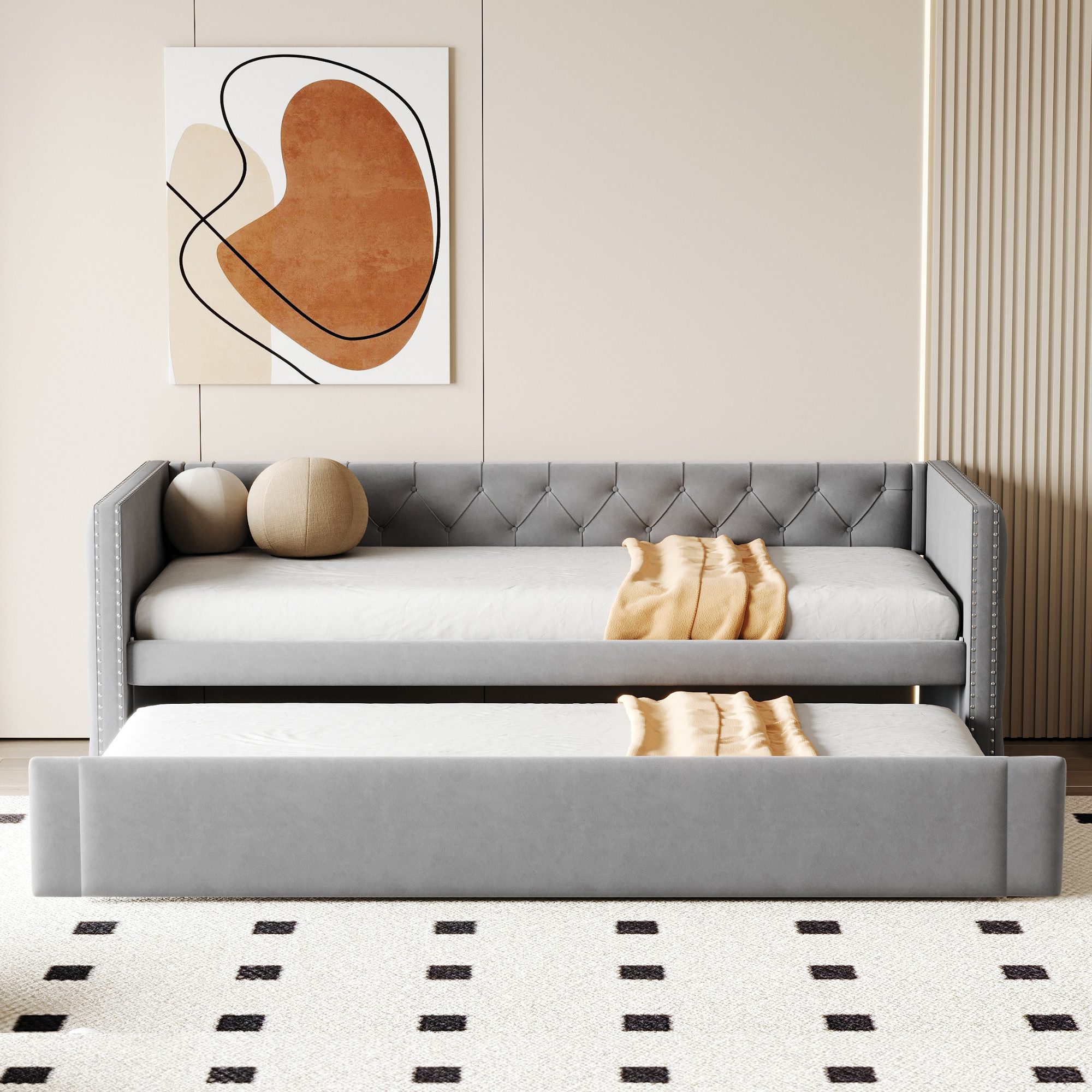 Flieks Daybett, Tagesbett Schlafsofa mit Unterbett günstig online kaufen