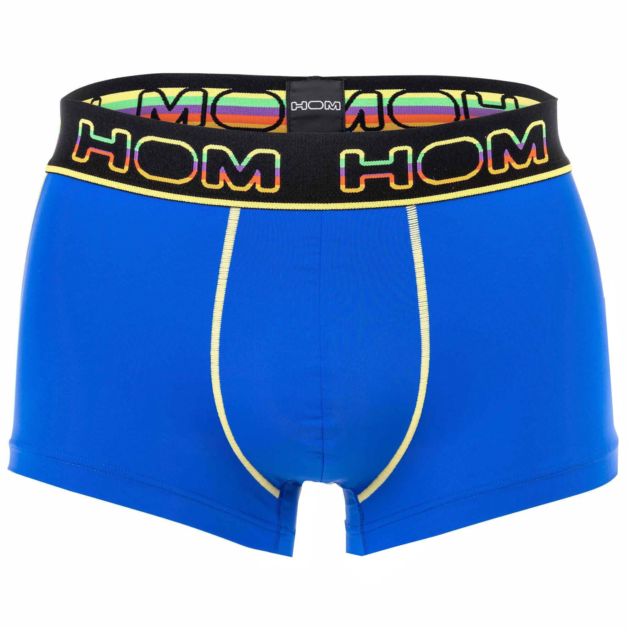 Hom Boxer Herren Trunks - Rainbow Sport, Pants, Unterwäsche Blau