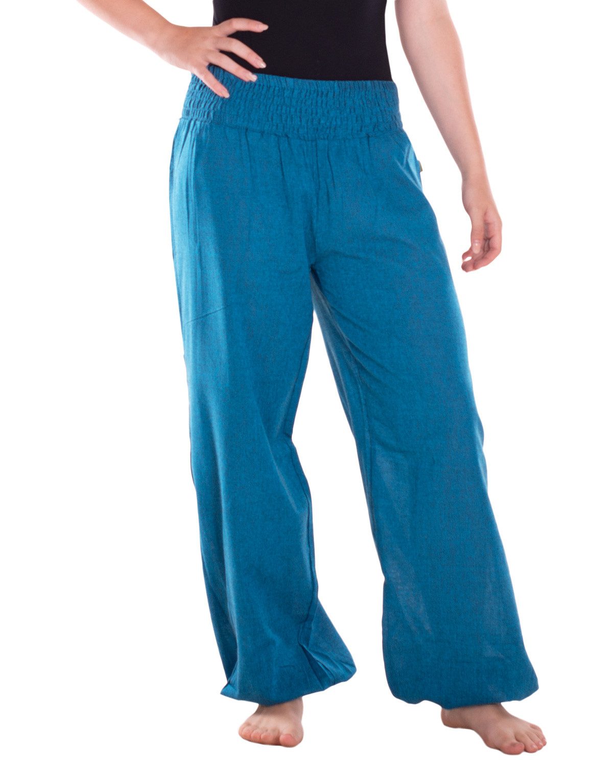 Vishes Haremshose Lange Sommerhose Schlupfhose Einheitsgröße günstig online kaufen