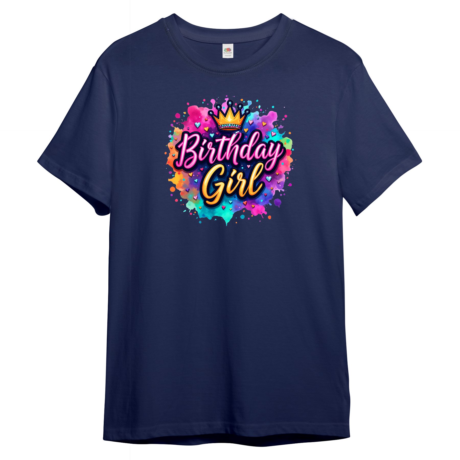 T-Shirt Kinder T-Shirt, Birthday Girl