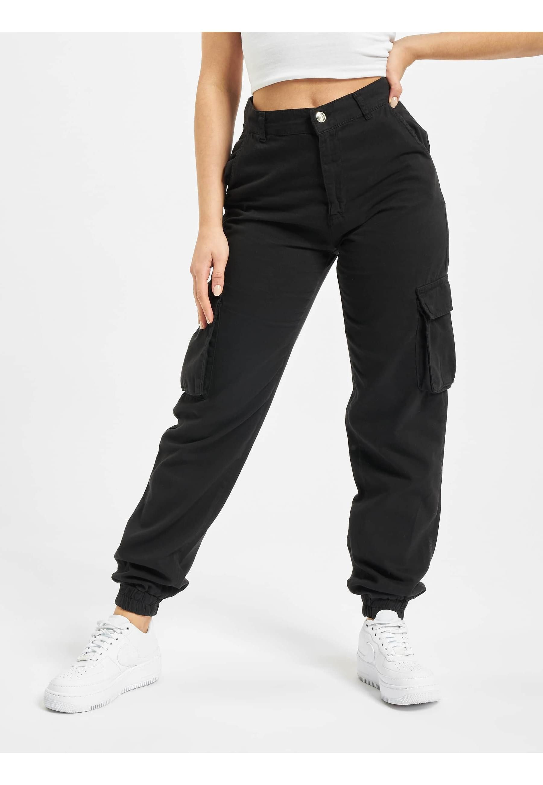 DEF Stoffhose DEF Damen Aya Cargopants (1-tlg) günstig online kaufen