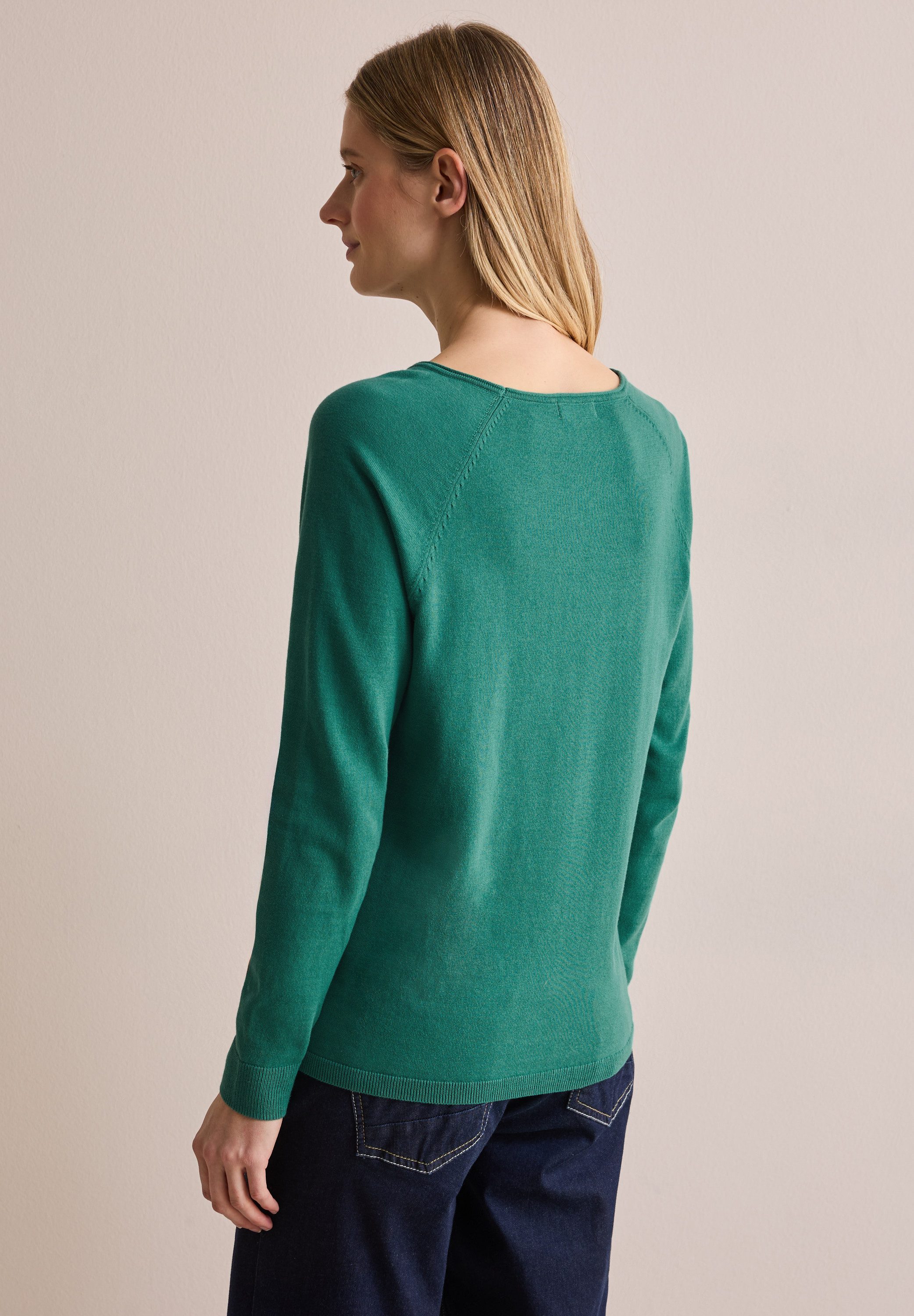 CECIL Strickpullover aus reiner Baumwolle günstig online kaufen