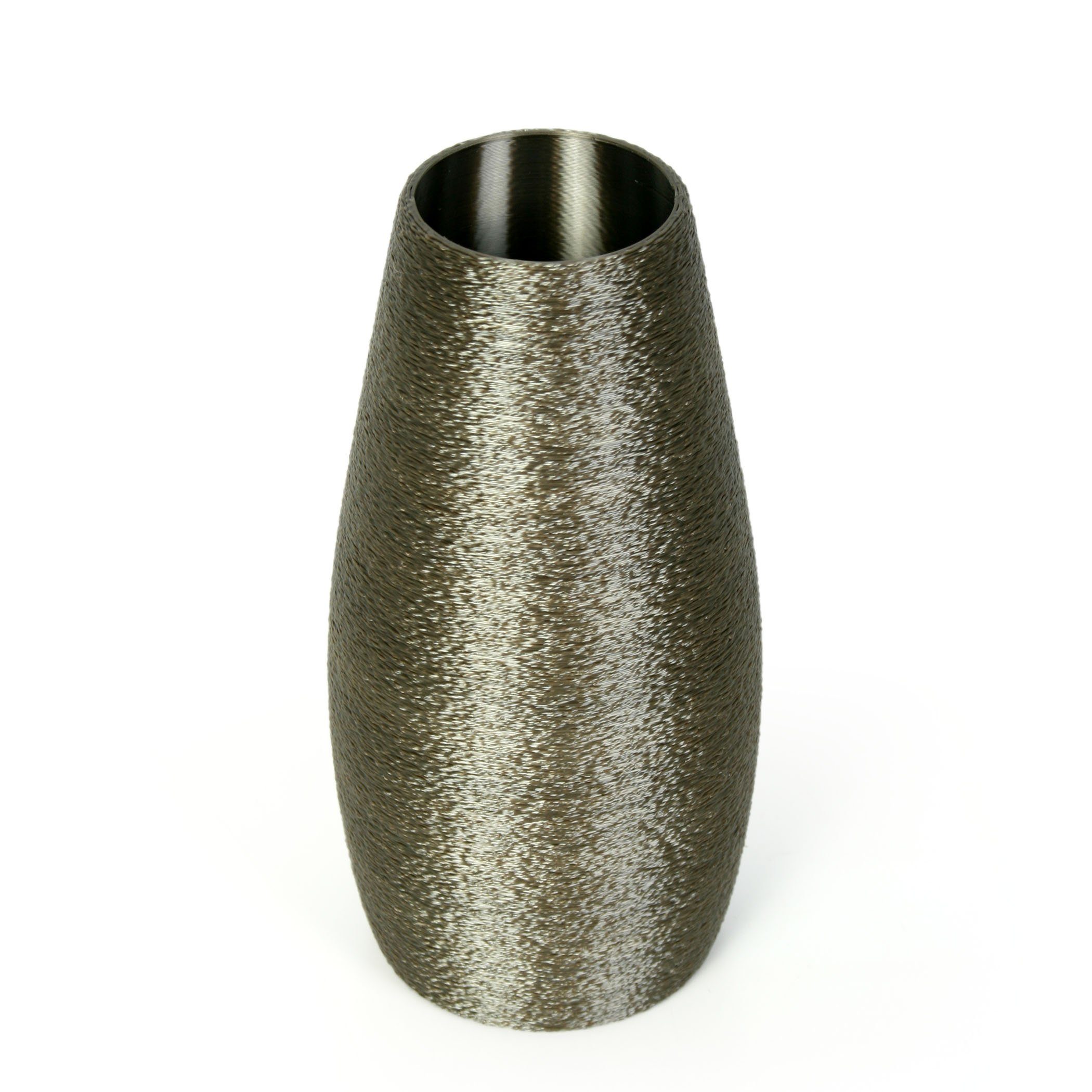 Feder & wasserdicht Kreative Bio-Kunststoff, Designer Rohstoffen; Vase Dekovase nachwachsenden aus – Blumenvase bruchsicher aus Old Copper Dekorative