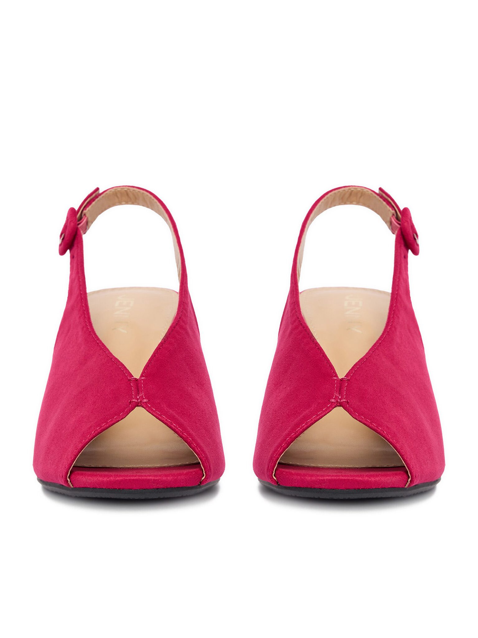Jenny Jenny Damensandalen Pink JENNY-CEO-LS6019-01 Pink Dunkel Sandale – Bild 4 von 5