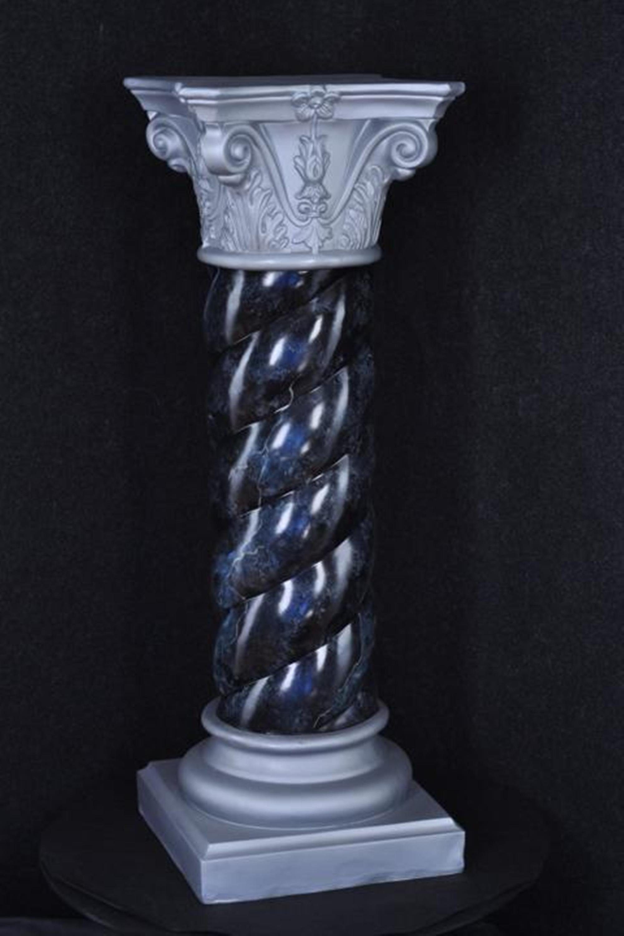 Dekoration Deko Säulen Marmor Skulptur Stil Skulptur Ständer JVmoebel Statue
