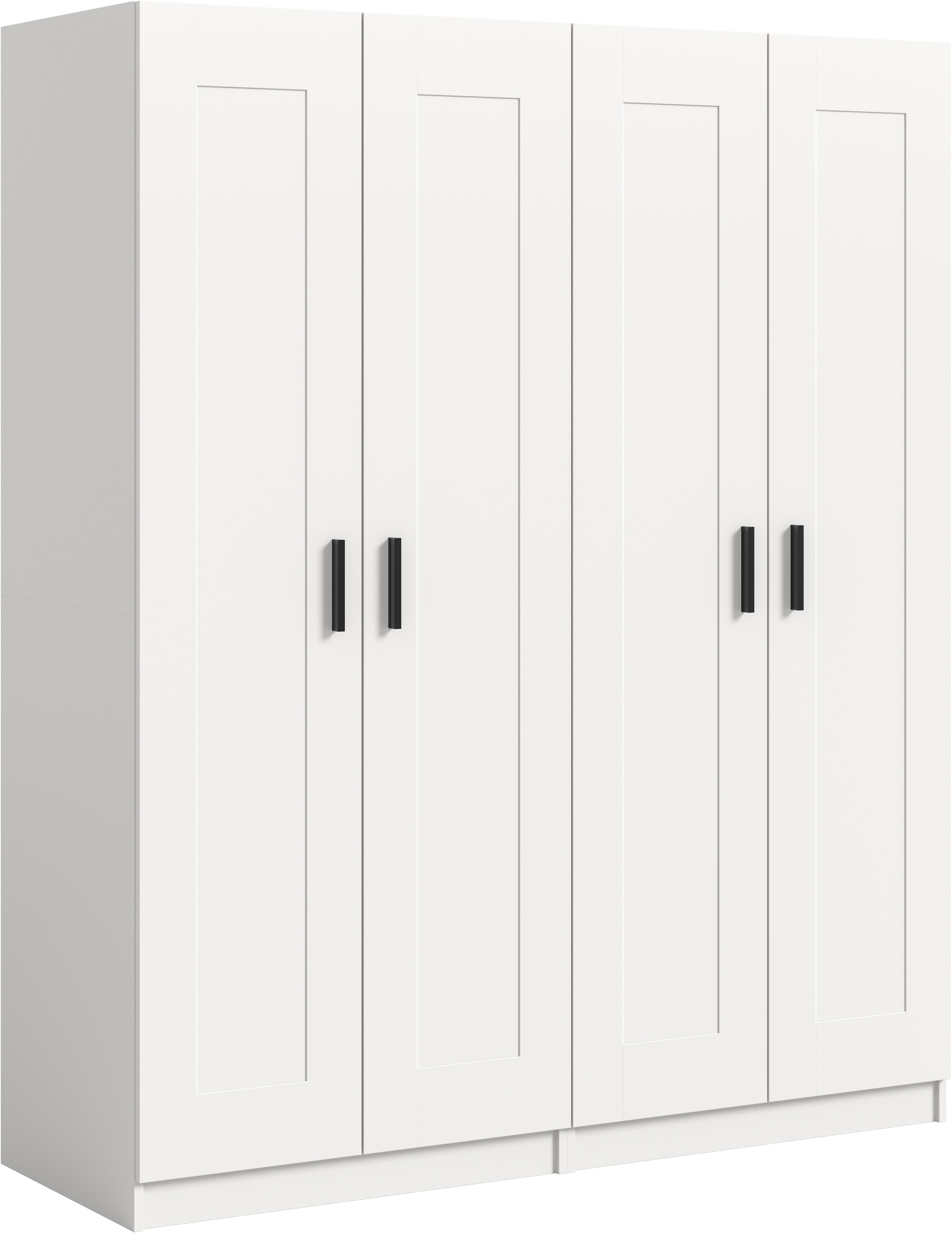 Home affaire Kleiderschrank Farmsen, Schlafzimmerschrank, Garderobe, Schrank (Schrank-Kombi, Schlafzimmer, Garderobenschrank, Flur) Set best. aus: 2 Kleiderschränken, individuell platzierbar