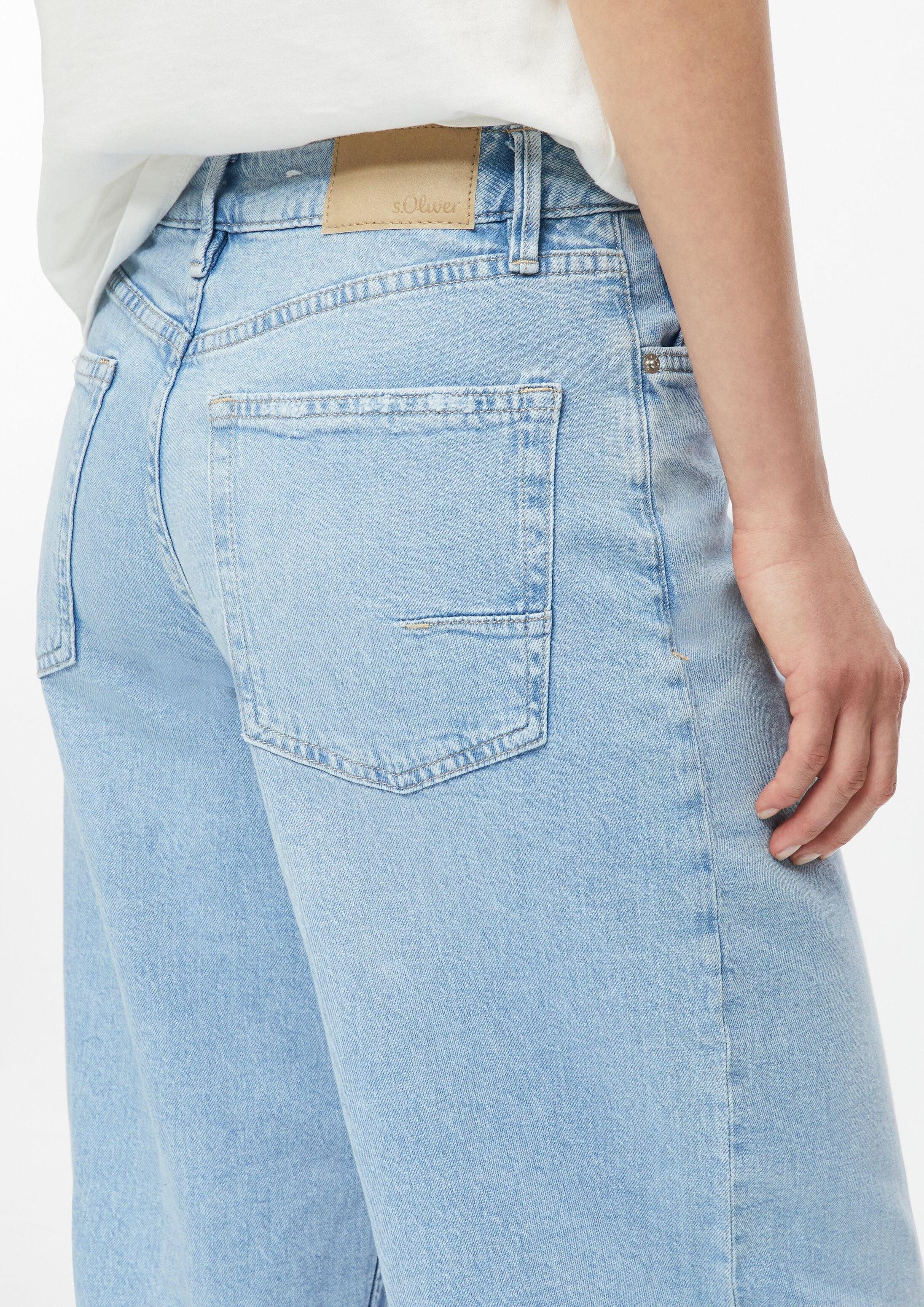 s.Oliver Weite Jeans Jeans-Hose s.Oliver x Heidi Klum: Ankle-Jeans / Barrel Fit / High Rise – Bild 4 von 5