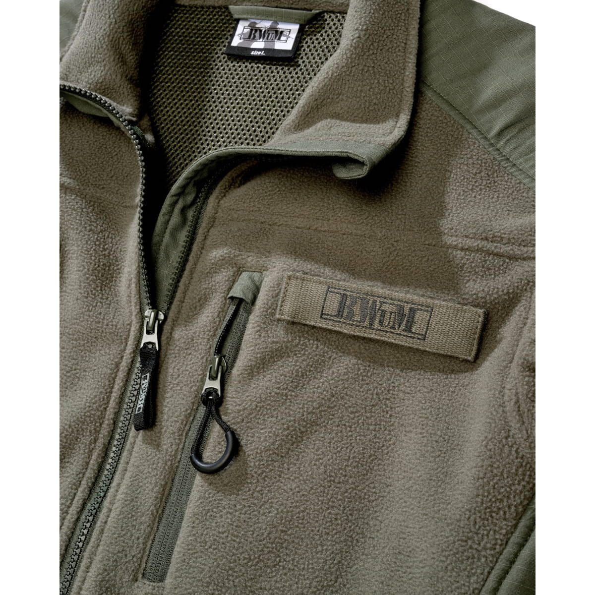 BWuM Outdoorjacke BWuM Tactical Fleecejacke Ripstop – Bild 4 von 5
