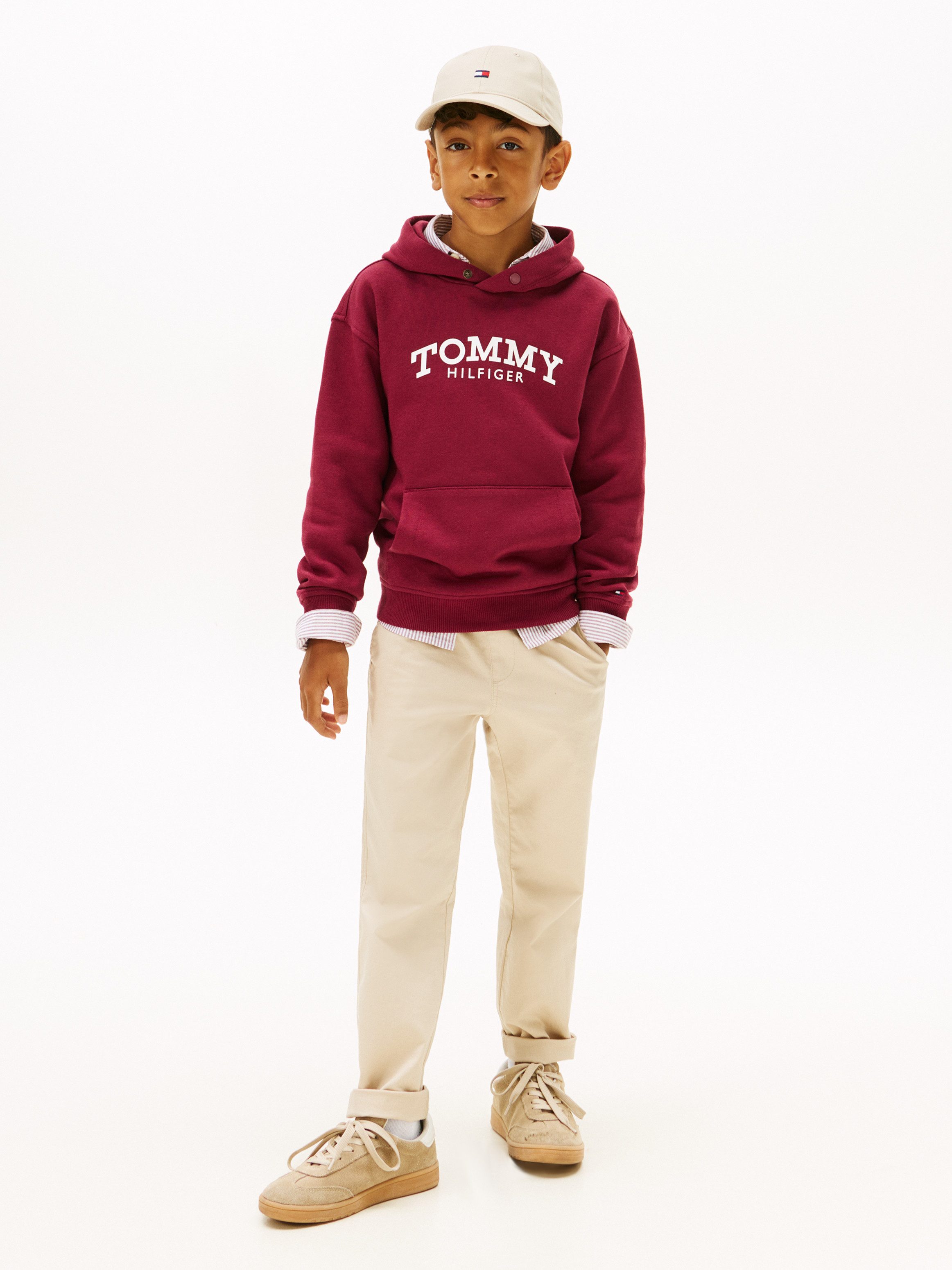 Tommy Hilfiger Kapuzensweatshirt Regular fit, für Kinder bis 16 Jahre