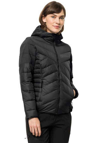 Jack Wolfskin Daunenjacke TUNDRA DOWN HOODY W Atmungsaktiv & Wärmend & Wasserabweisend