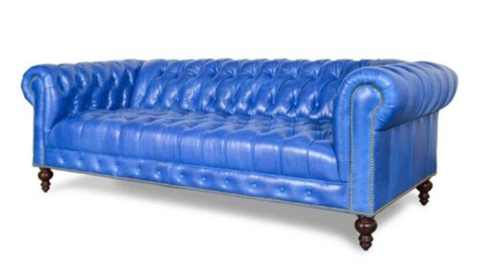 Leder Chesterfield Chesterfield-Sofa, Polster Sitz Design JVmoebel Garnitur Sofa Luxus Couch
