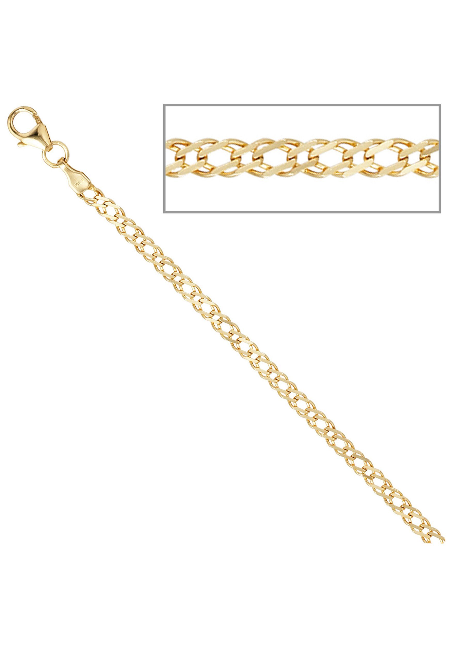 JOBO Goldkette, Zwillings-Panzerkette 33...