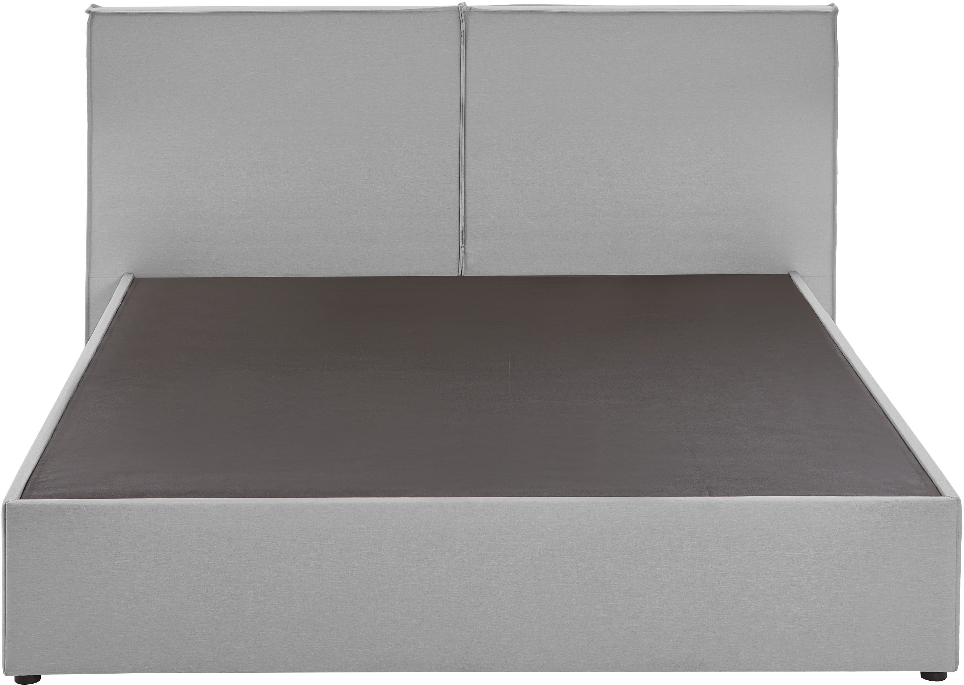 ATLANTIC home collection Boxbett NIKITA, bodentiefes Bett, wahlweise mit Matratze und Topper