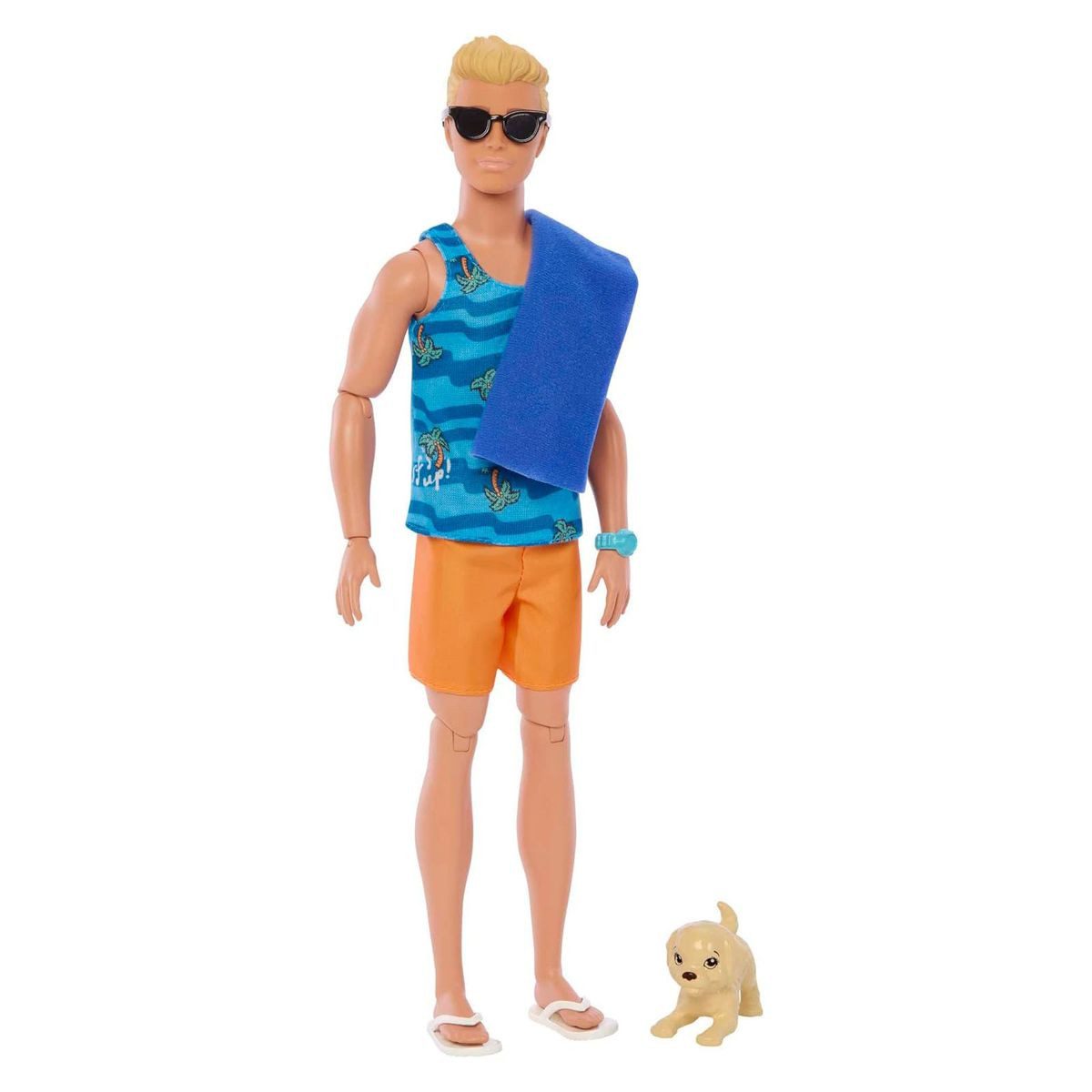 Mattel® Anziehpuppe Mattel HPT50 - Barbie - Puppe mit Zubehör, Surfer, Ken günstig online kaufen