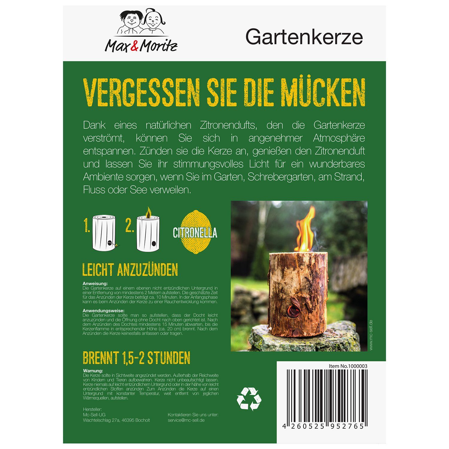 Moritz Feuerstelle Schwedenfeuer Vergessen Sie die Mücken
